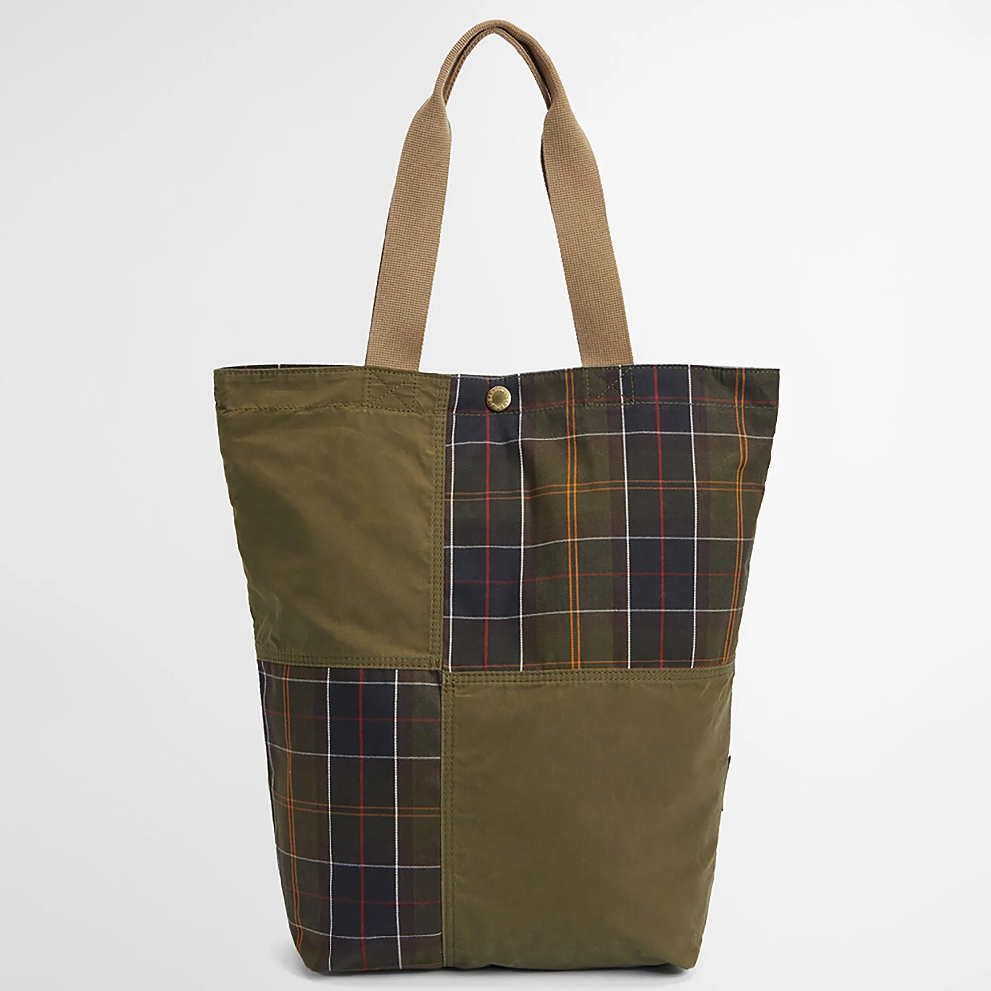 Product image 12 of 12 of Barbour Transport Patchwork Tote Bag - Dusky Green