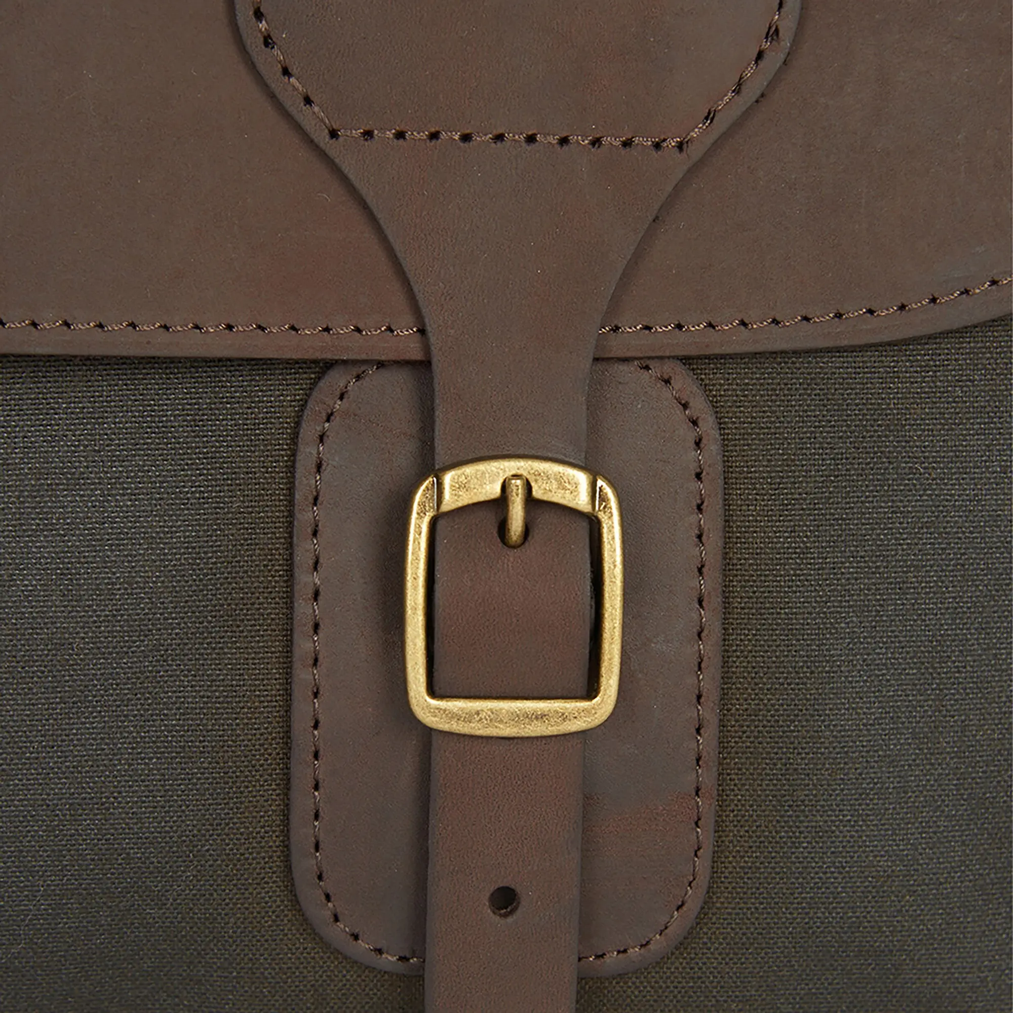 Product image 5 of 7 of Barbour Wax Leather Briefcase - Olive