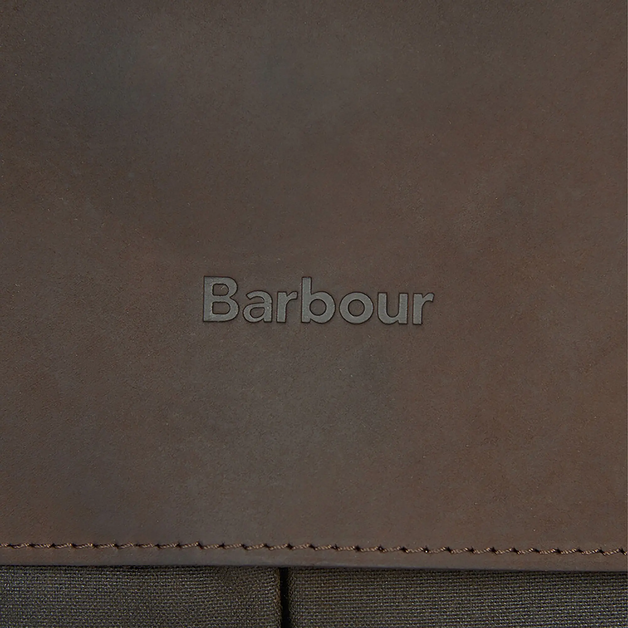Product image 6 of 7 of Barbour Wax Leather Briefcase - Olive