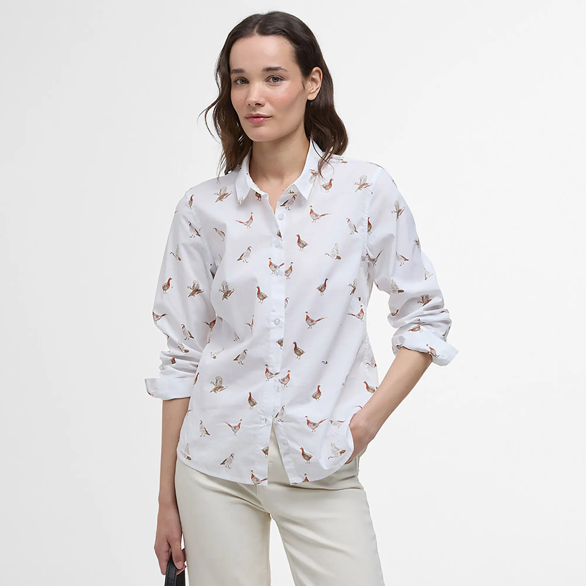 Product image 2 of 7 of Barbour Women's Brambles Shirt - Multi Bird