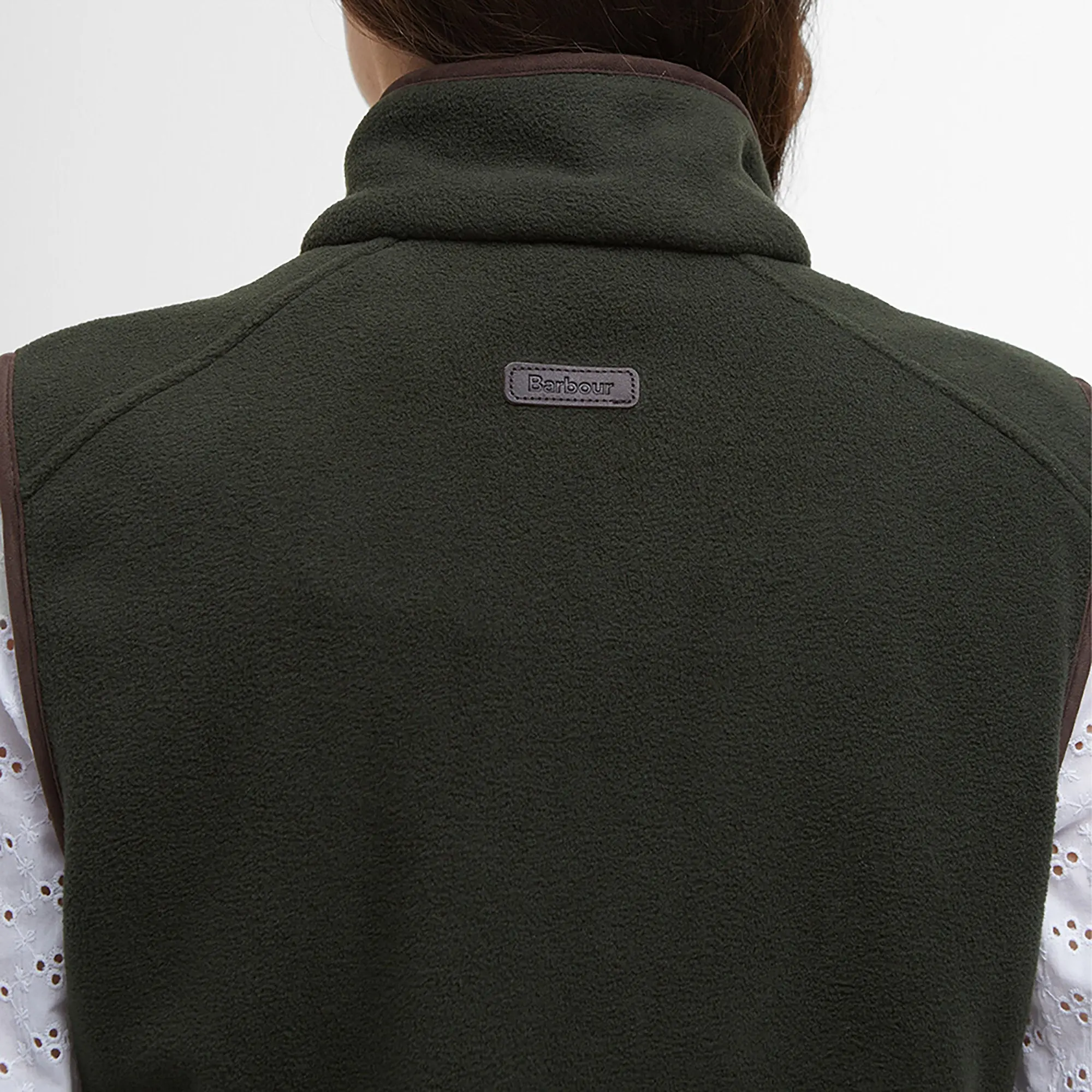 Product image 7 of 8 of Barbour Women's Country Colton Fleece Gilet - Sage