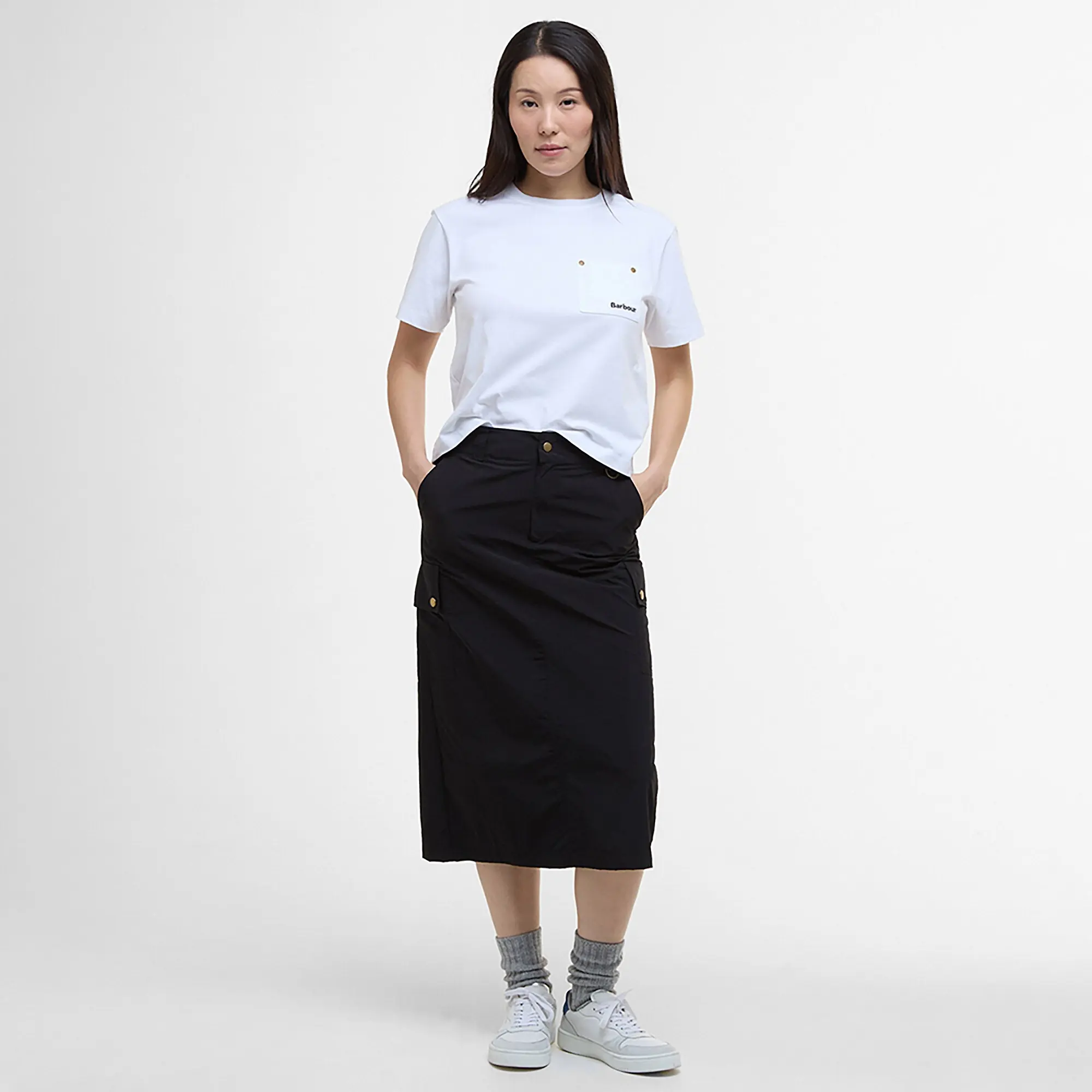Product image 3 of 6 of Barbour Women's Farne T-Shirt - White