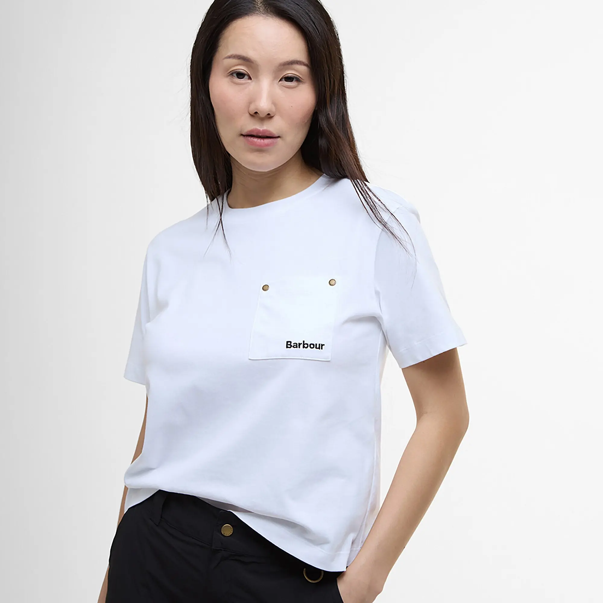 Product image 5 of 6 of Barbour Women's Farne T-Shirt - White