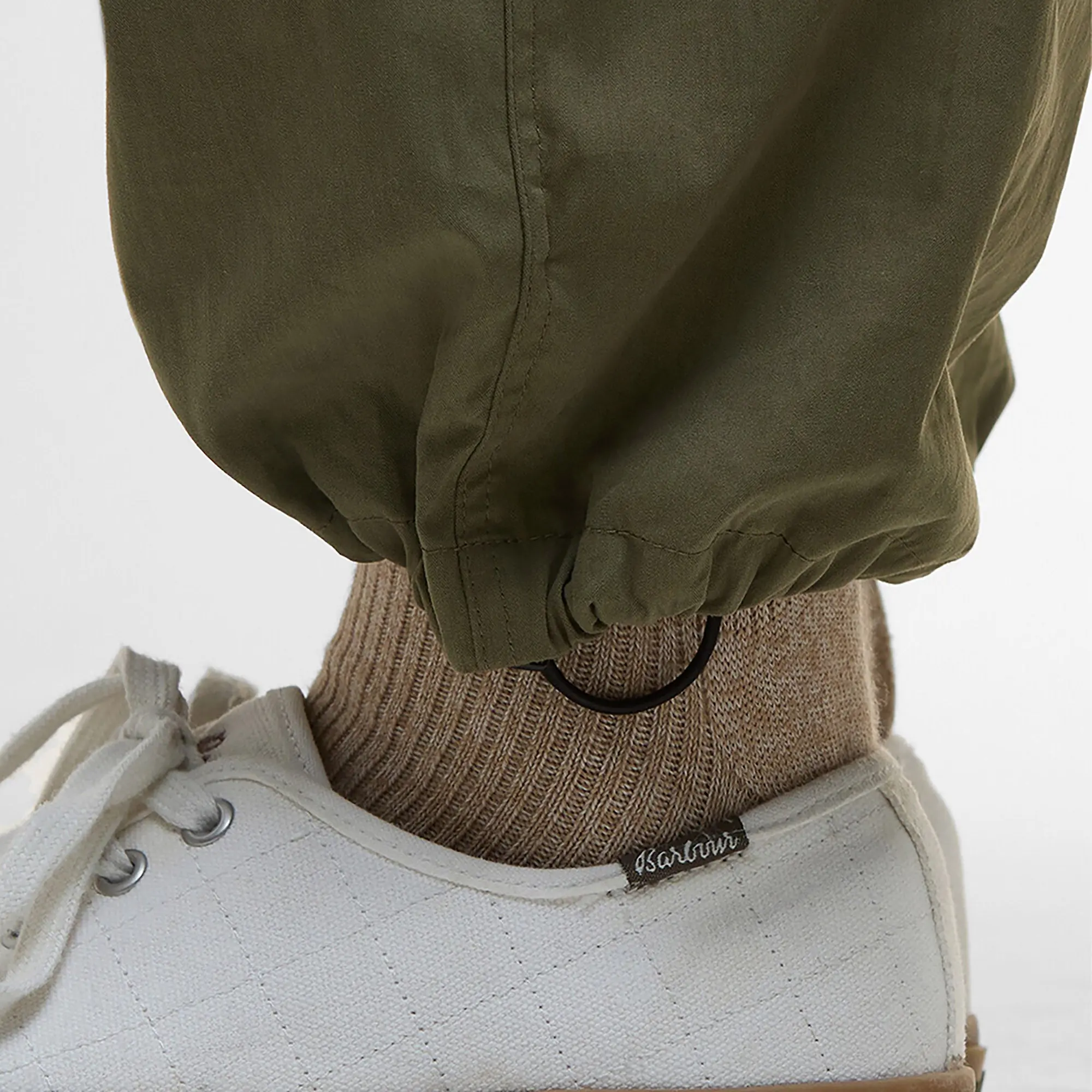 Product image 8 of 9 of Barbour Women's Farne Trousers - Dusky Green