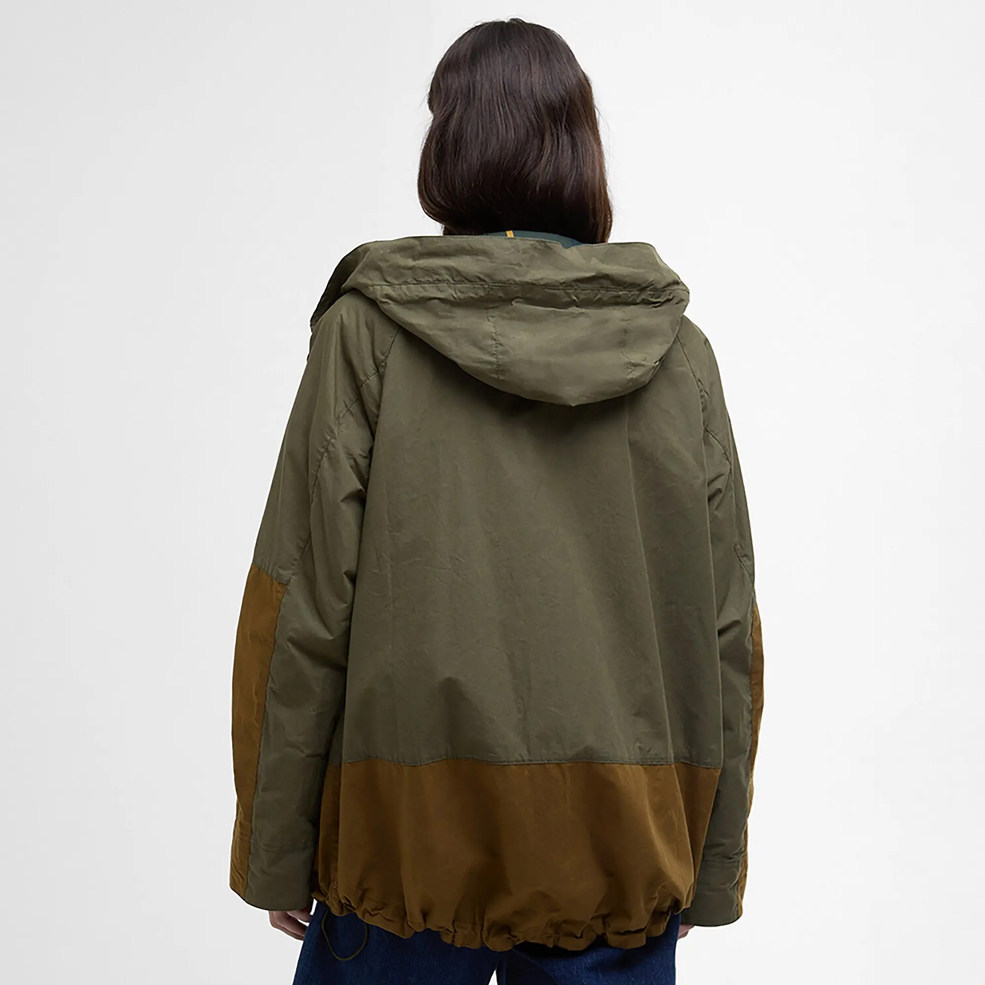Product image 4 of 6 of Barbour Women's Hayley Showerproof Jacket - Dusky Green/Ancient Tartan