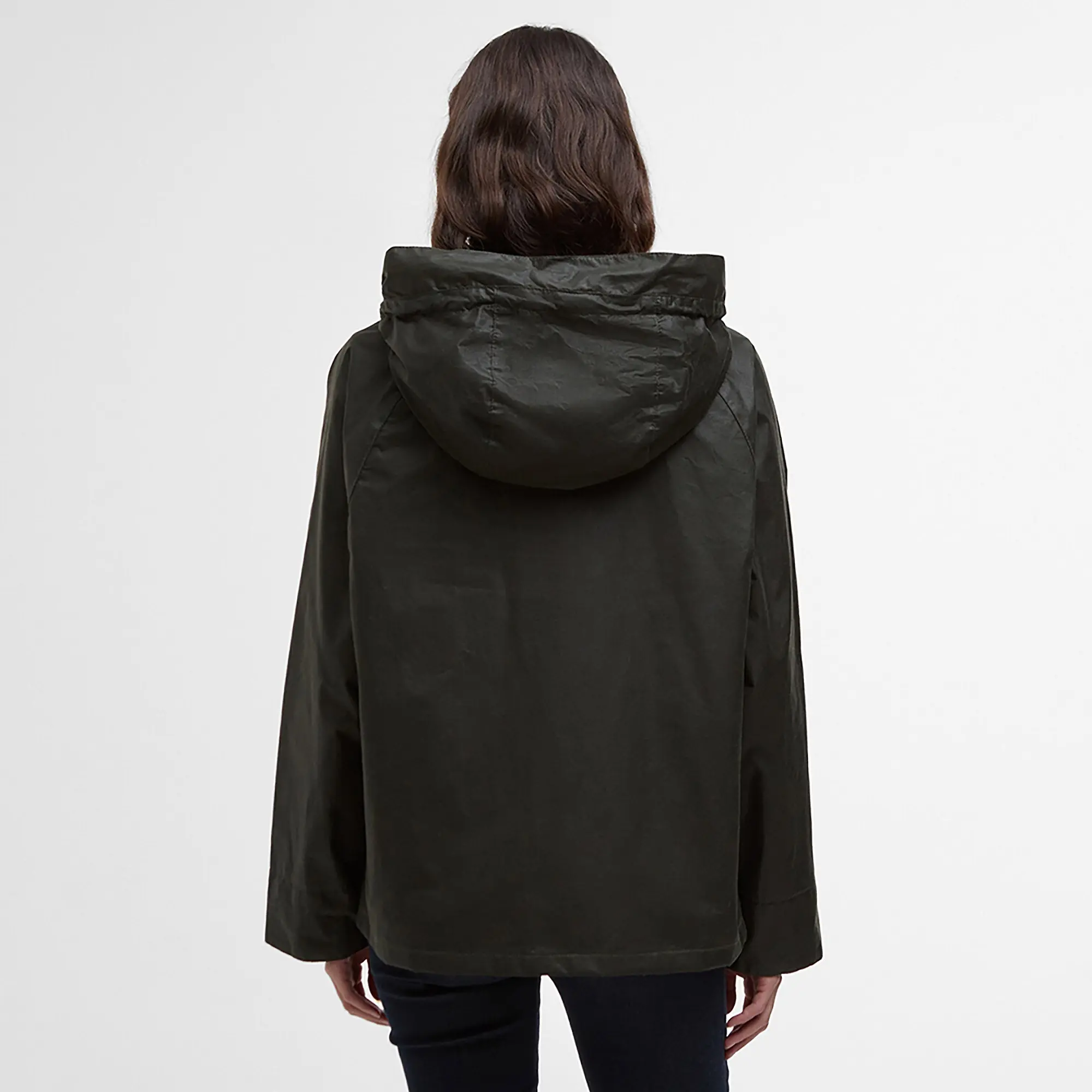 Product image 4 of 8 of Barbour Women's Hollies Wax Jacket - Archive Olive/Ancient Tartan