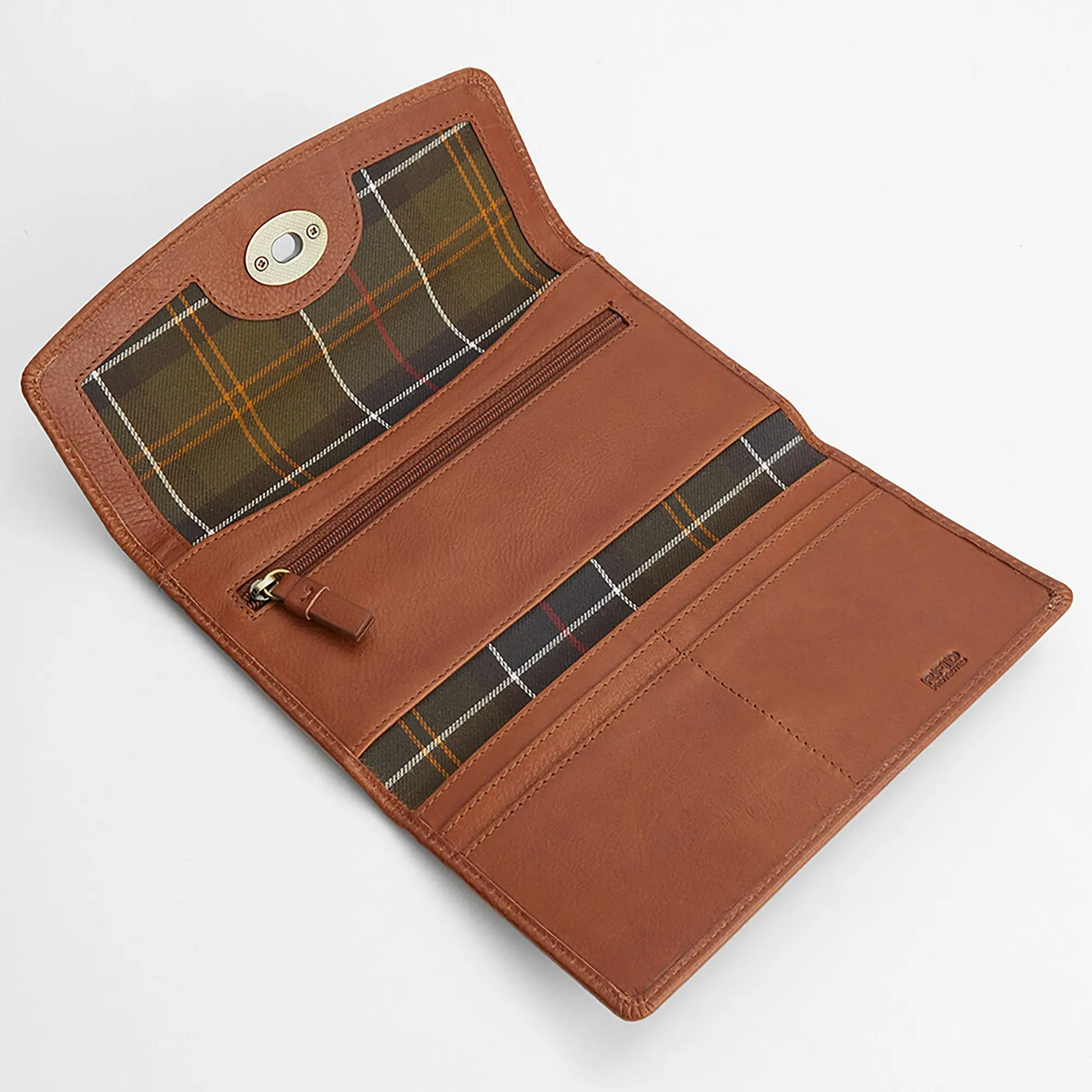 Product image 4 of 8 of Barbour Women's Isla Leather Travel Purse - Brown