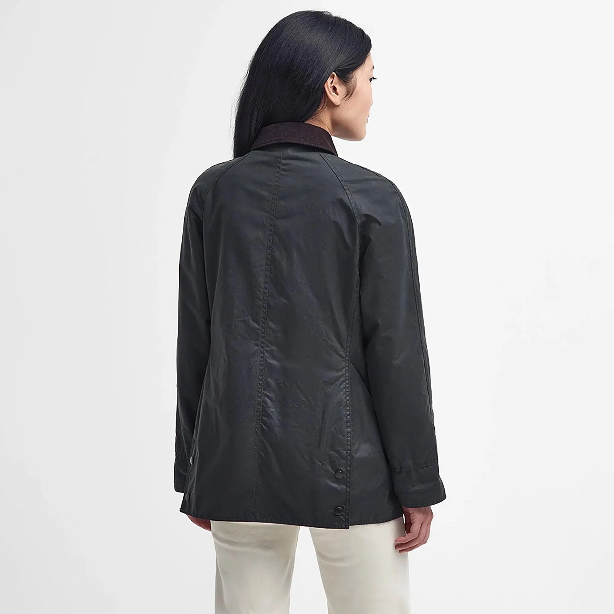 Product image 4 of 10 of Barbour Women's Beadnell Waxed Jacket - Sage