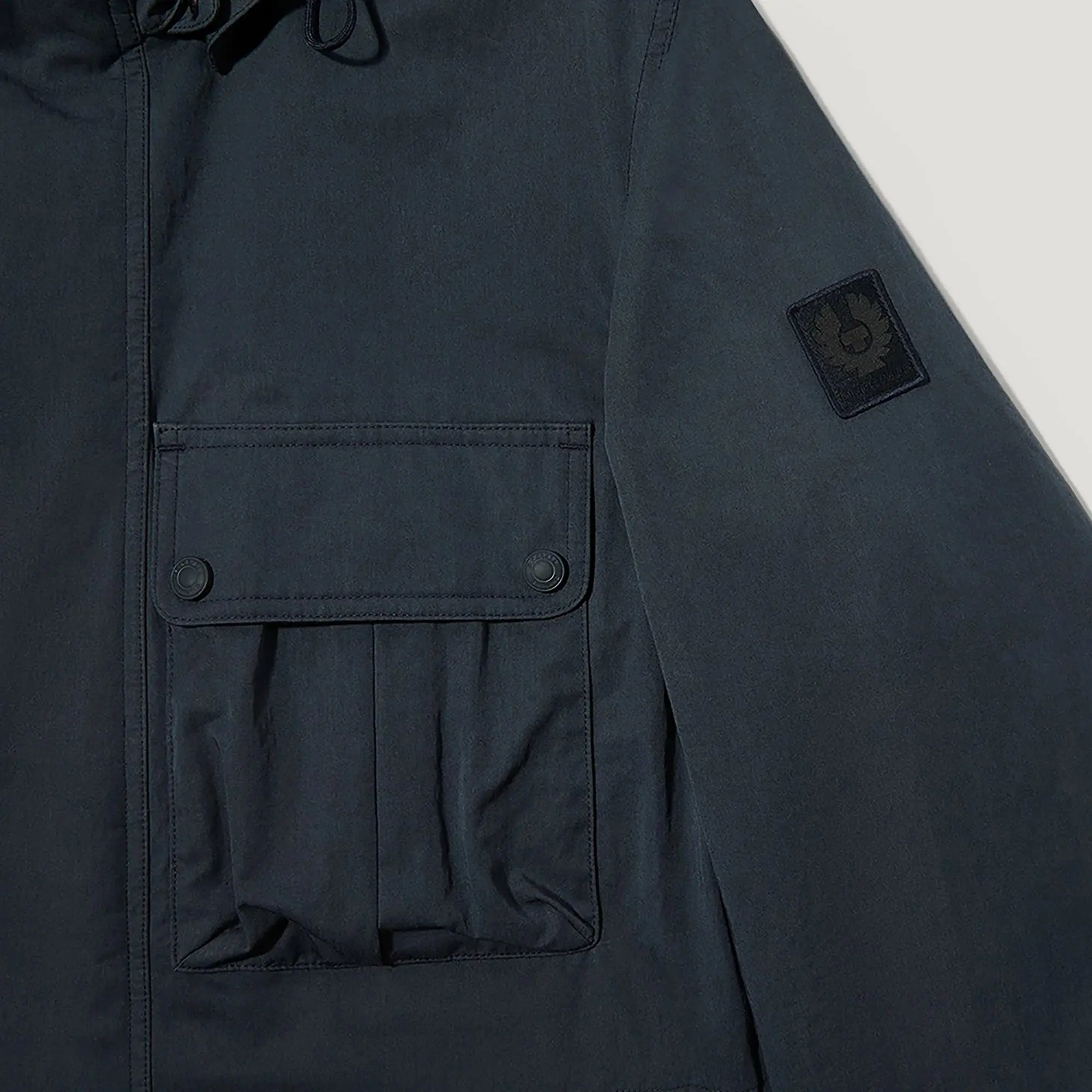 Product image 3 of 3 of Belstaff Men's Cotton Blend Gabardine Drome Jacket - Dark Ink