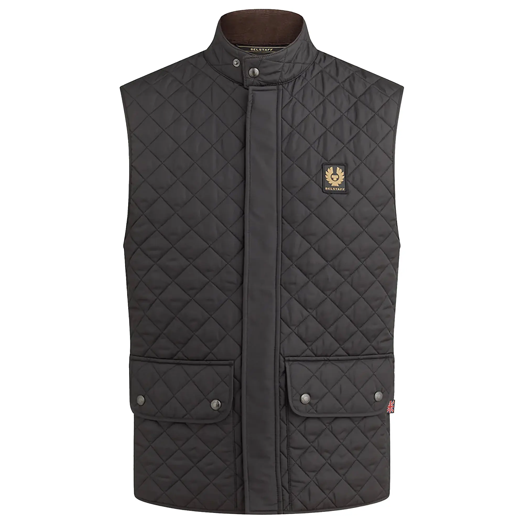 Product image 1 of 3 of Belstaff Men's Quilted Recycled Nylon Icon Gilet - Black