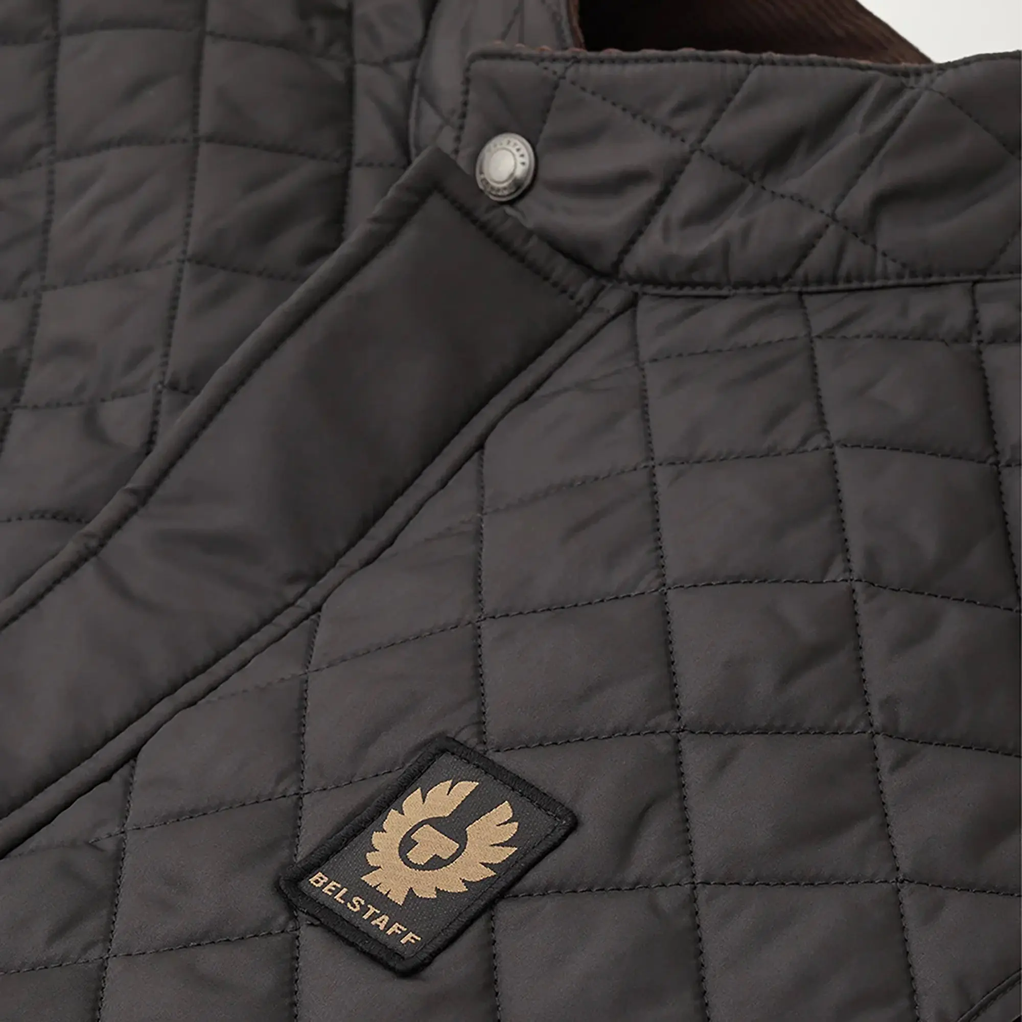 Product image 2 of 3 of Belstaff Men's Quilted Recycled Nylon Icon Gilet - Black