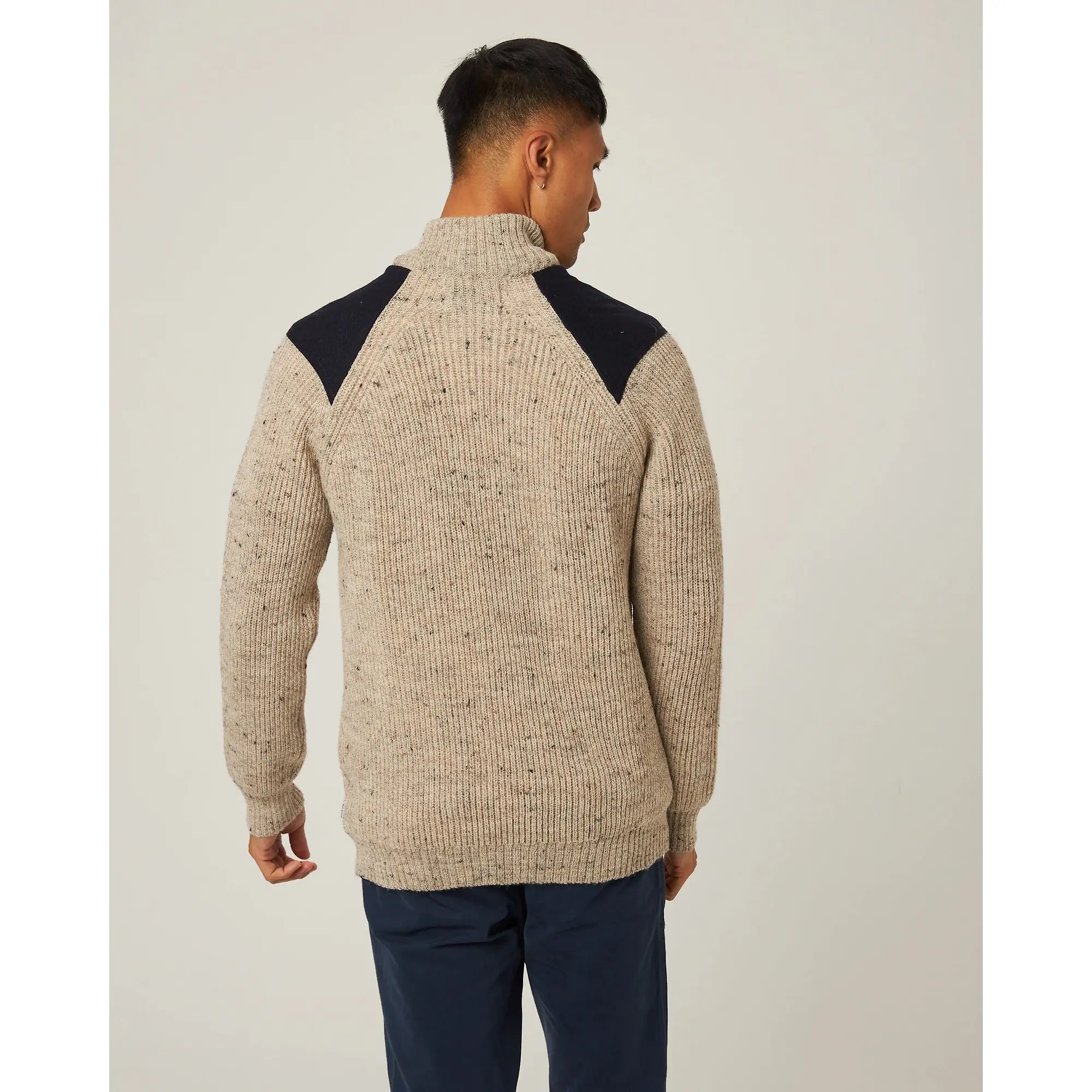 Product image 4 of 9 of Peregrine Men's Bexley Quarter Zip Jumper - Skiddaw