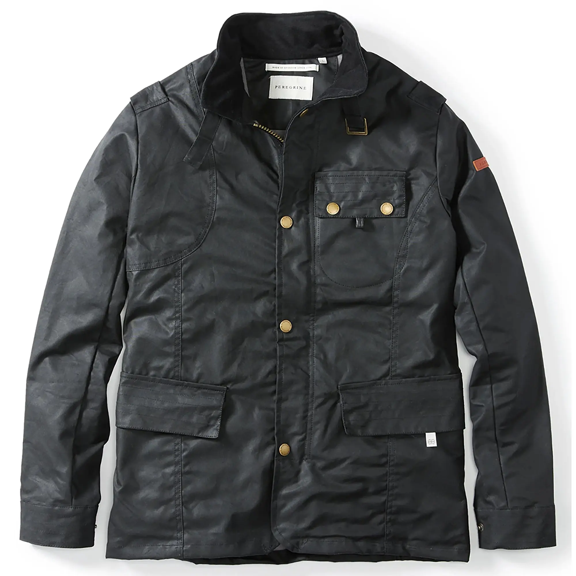 Product image 1 of 8 of Peregrine Men's Bexley Waxed Jacket - Black
