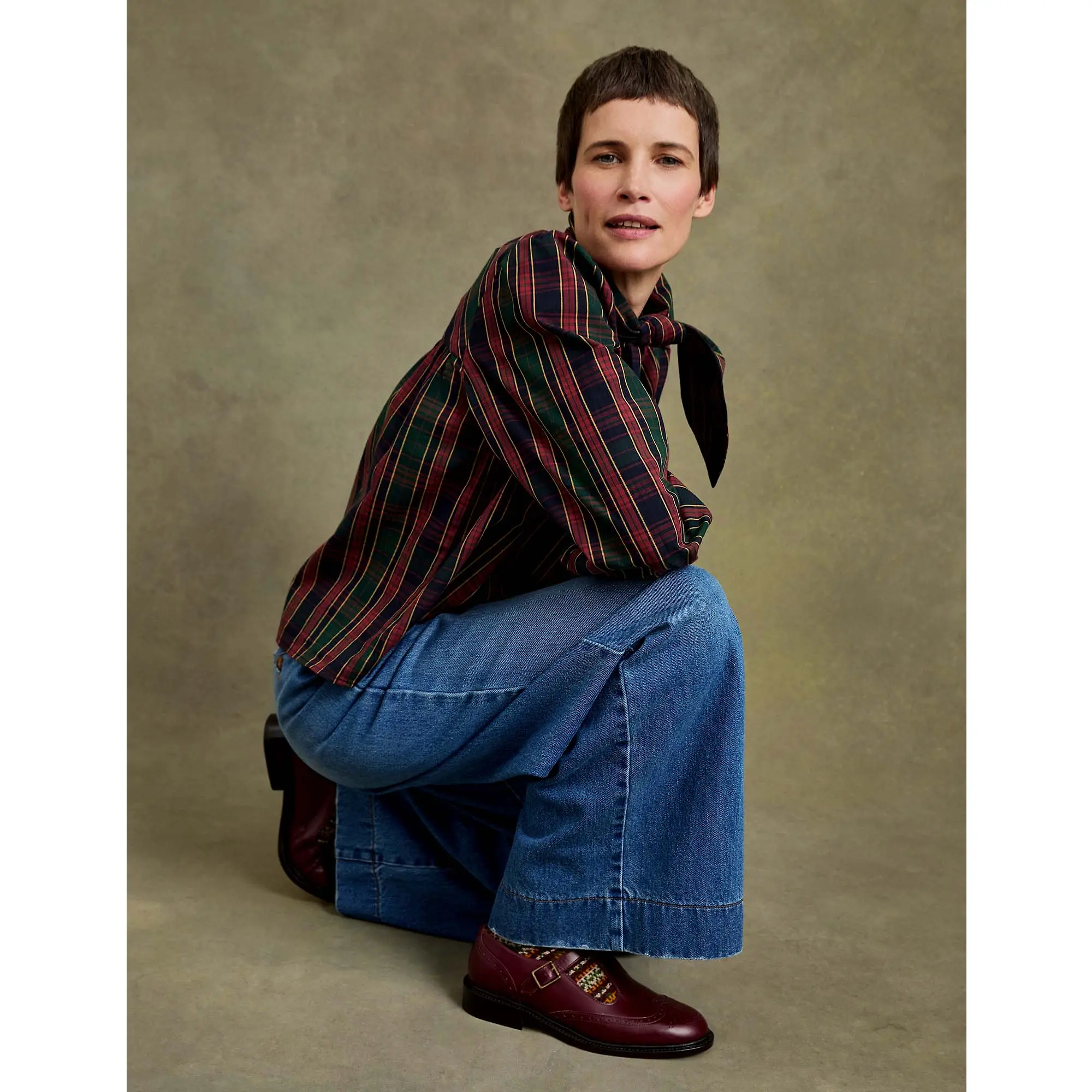 Product image 7 of 7 of Penelope Chilvers Women's Blythe Blouse - Navy
