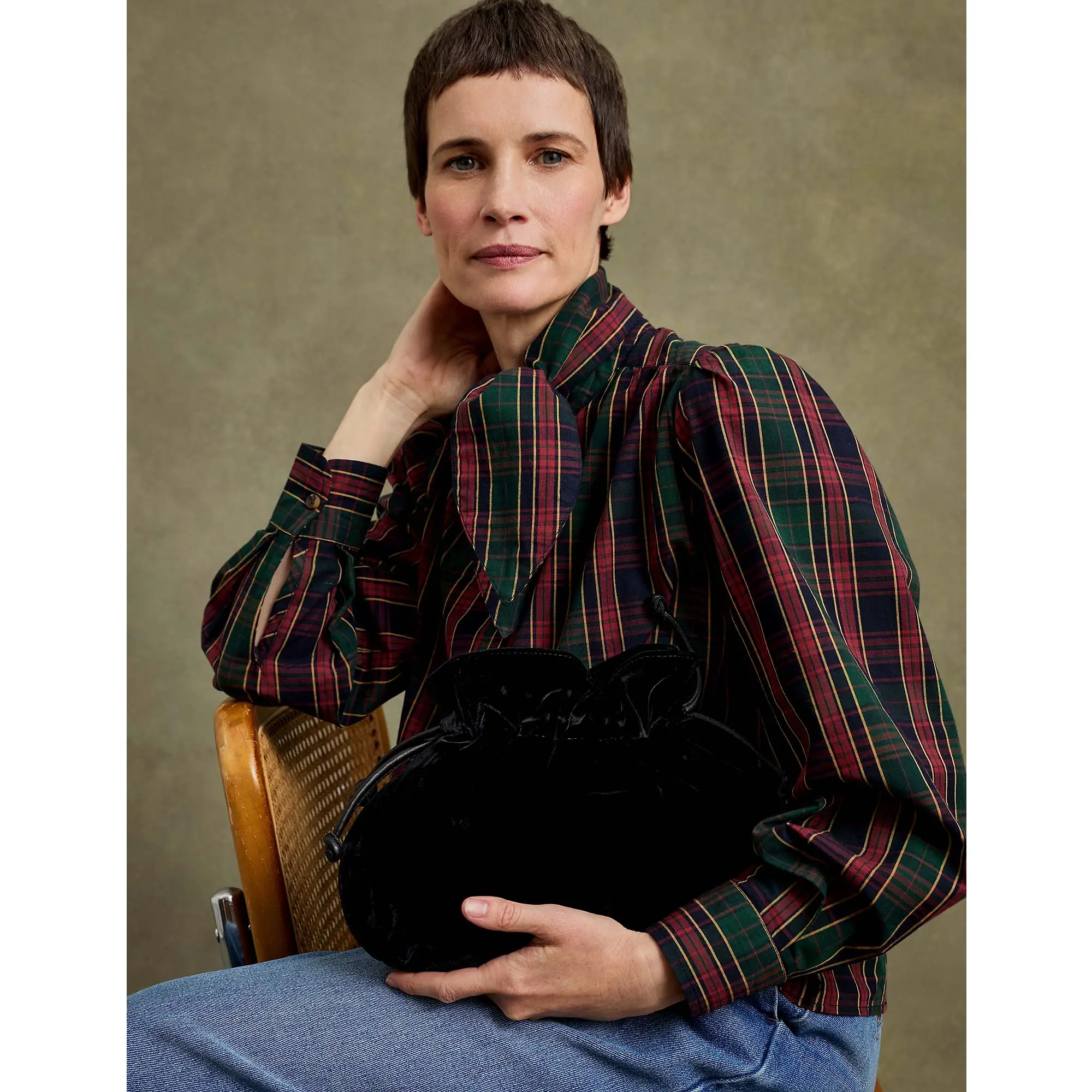 Product image 6 of 7 of Penelope Chilvers Women's Blythe Blouse - Navy