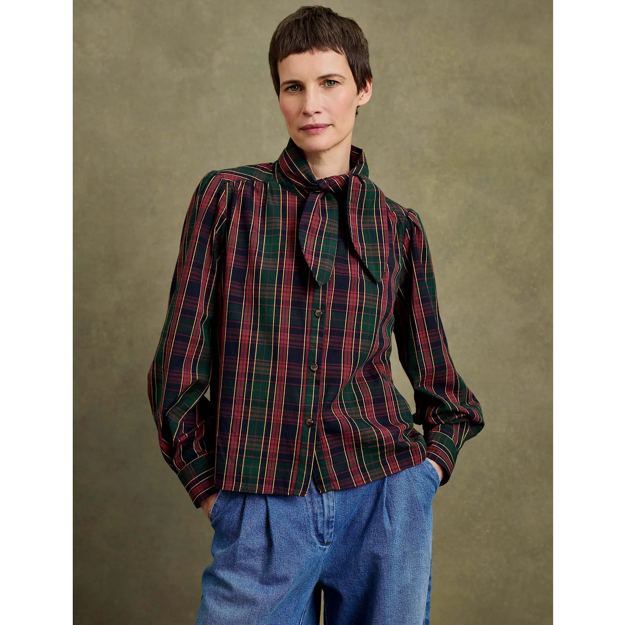 Product image 2 of 7 of Penelope Chilvers Women's Blythe Blouse - Navy
