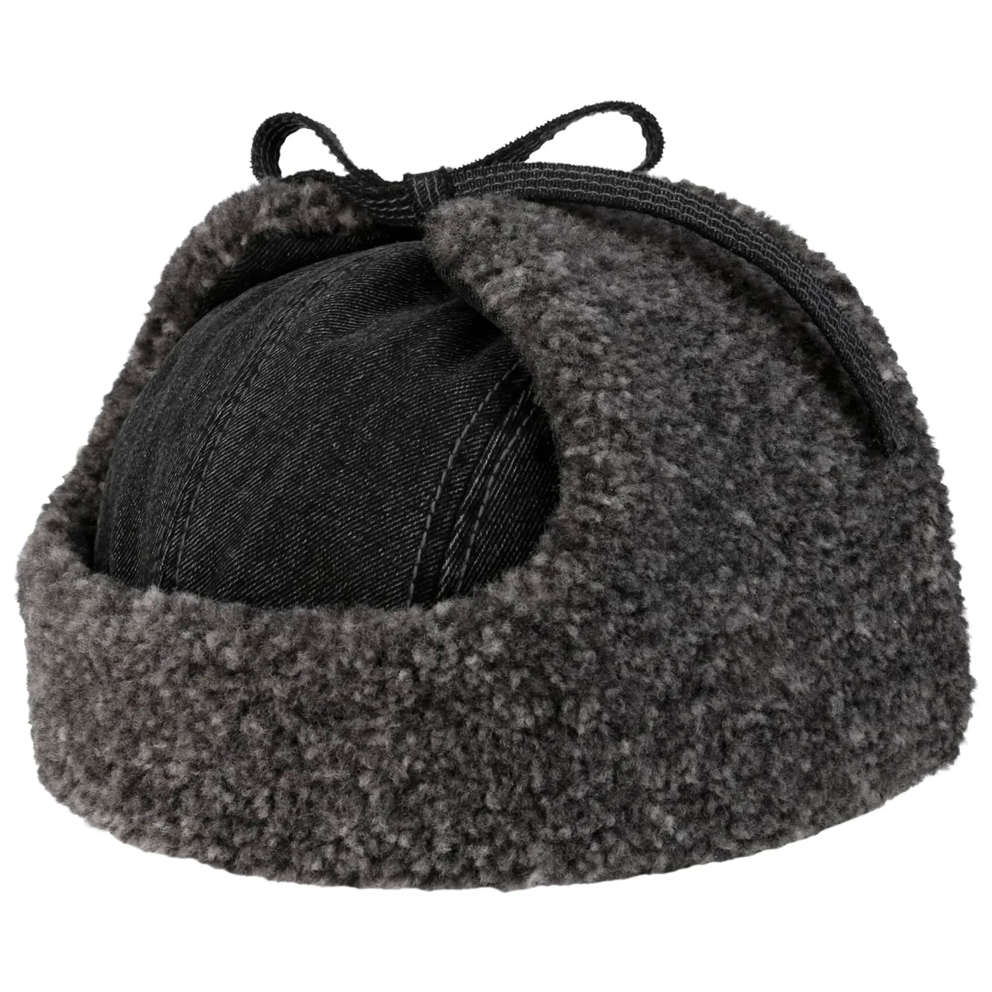 Product image 7 of 8 of Stetson Bomber Denim Garage Aviator Hat - Black