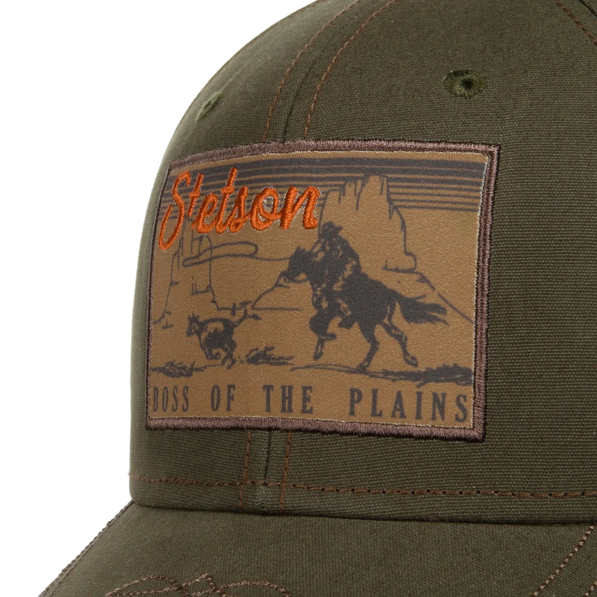 Product image 5 of 6 of Stetson Boss of the Plains Baseball Cap - Olive