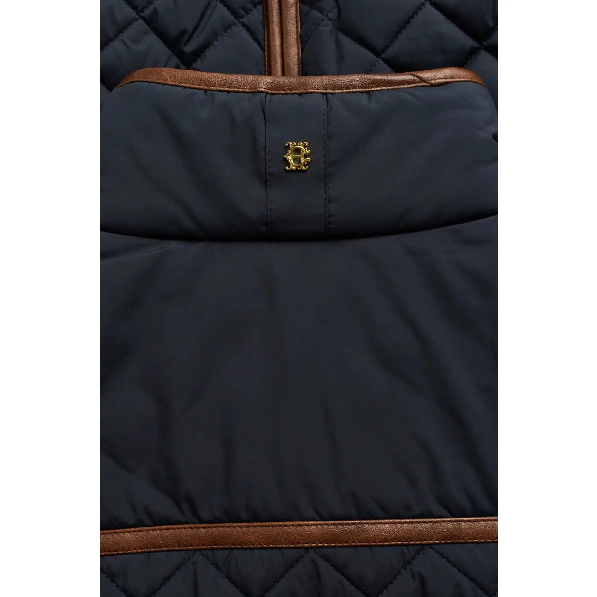 Product image 10 of 10 of Holland Cooper Women's Boughton Diamond Quilt Jacket - Ink Navy