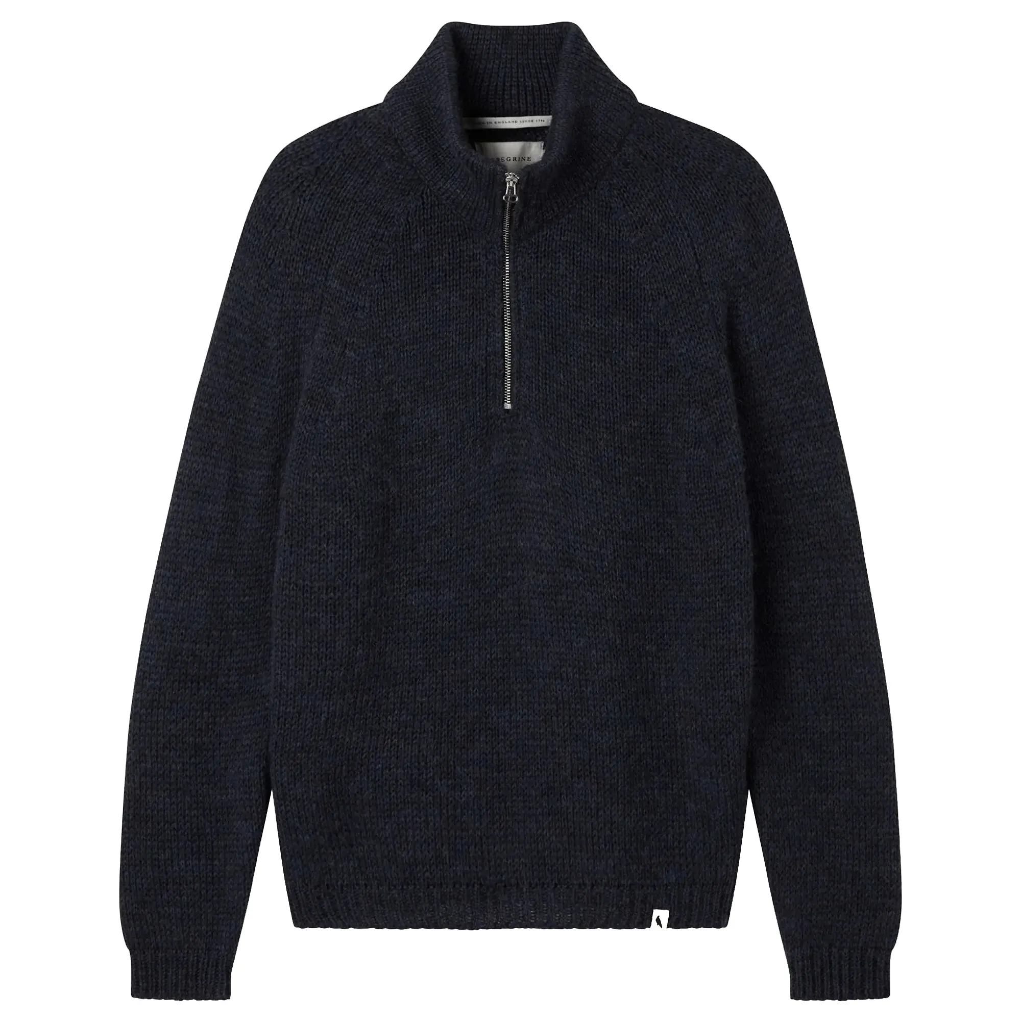 Product image 1 of 8 of Peregrine Men's Bristol Zip Neck Jumper - Marine