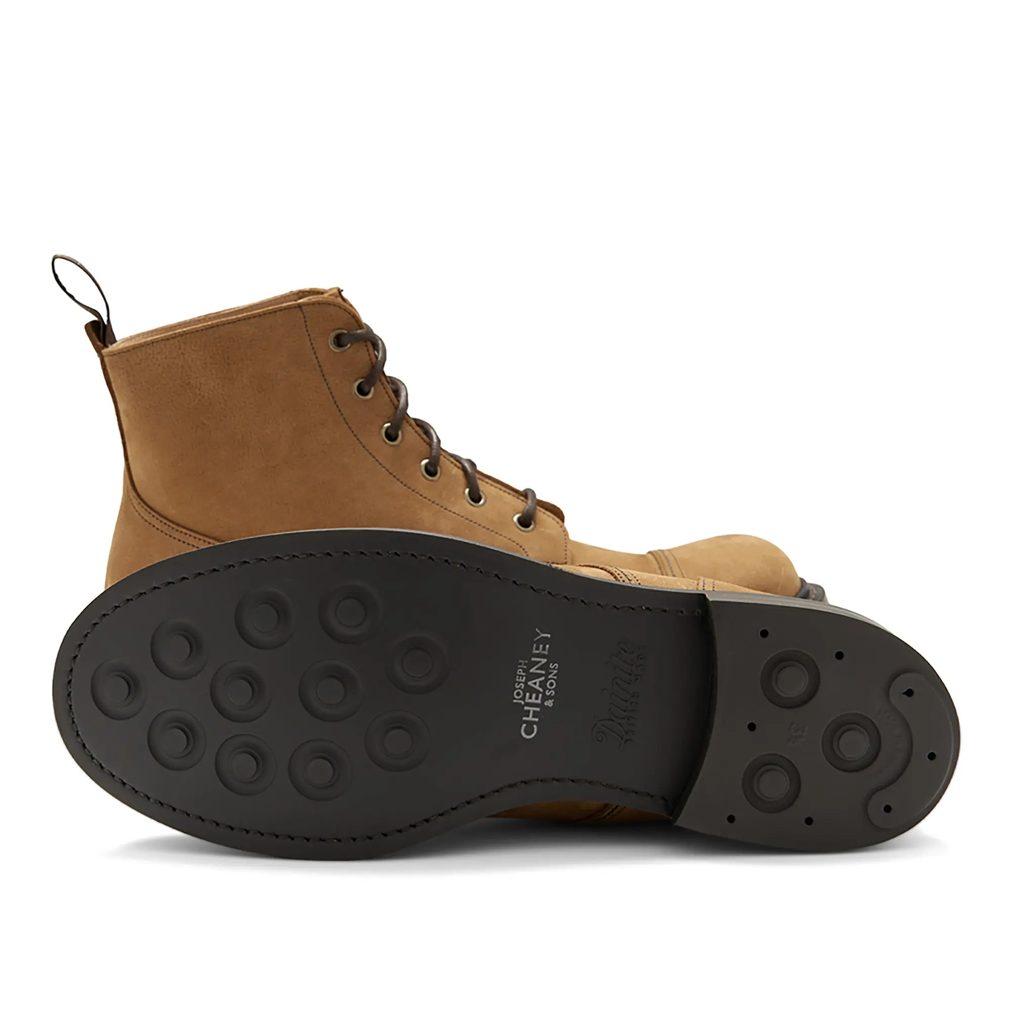 Product image 6 of 6 of Cheaney Men's Hurricane II R Derby Boots - Biscuit Kudu Nubuck