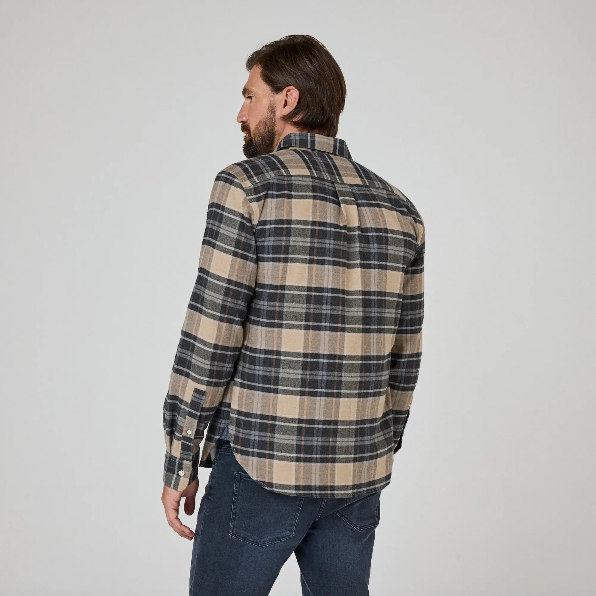 Product image 4 of 10 of Oliver Sweeney Men's Censo Shirt - Camel/Navy