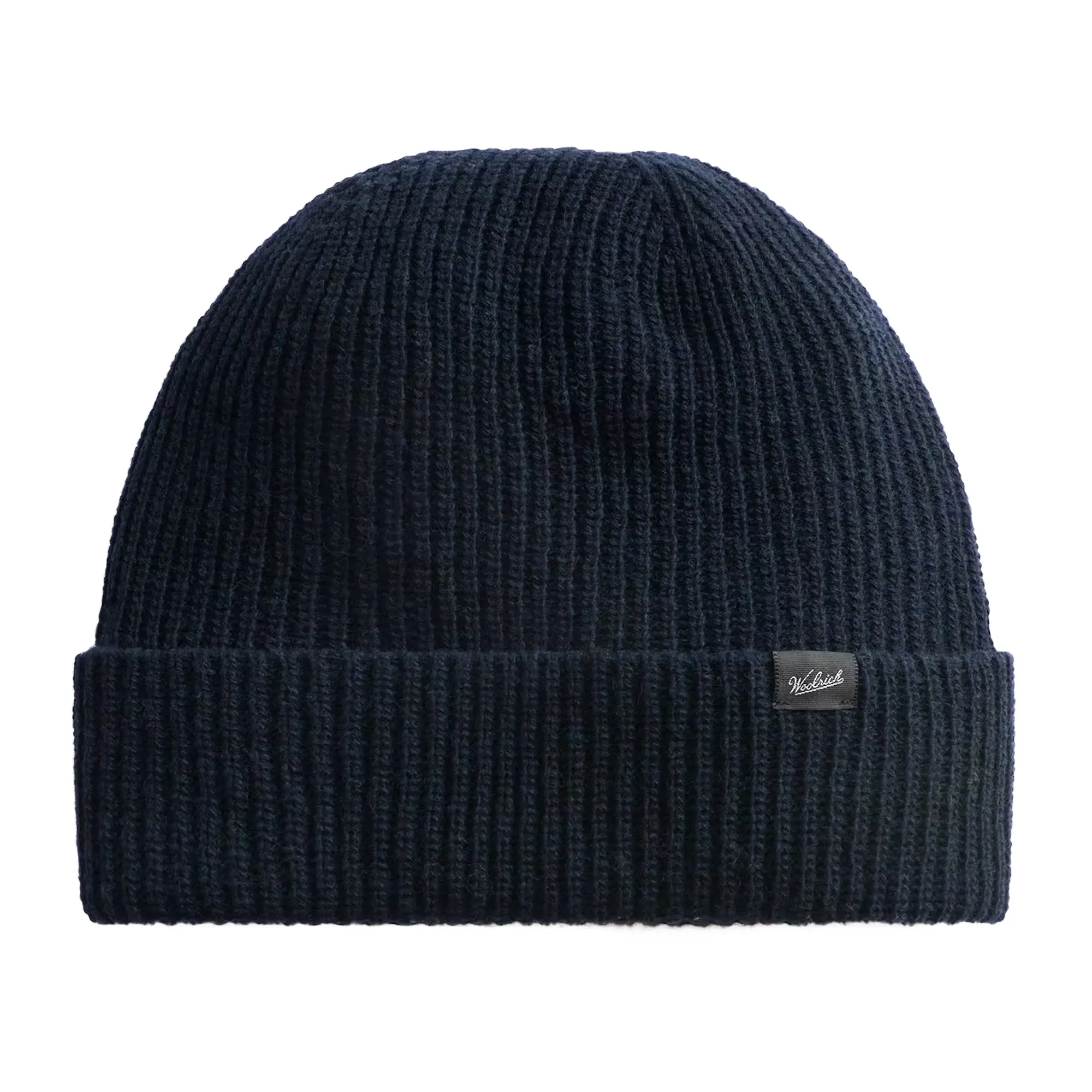Product image 1 of 3 of Woolrich Men's Merino Knitted Ribbed Beanie - Melton Blue