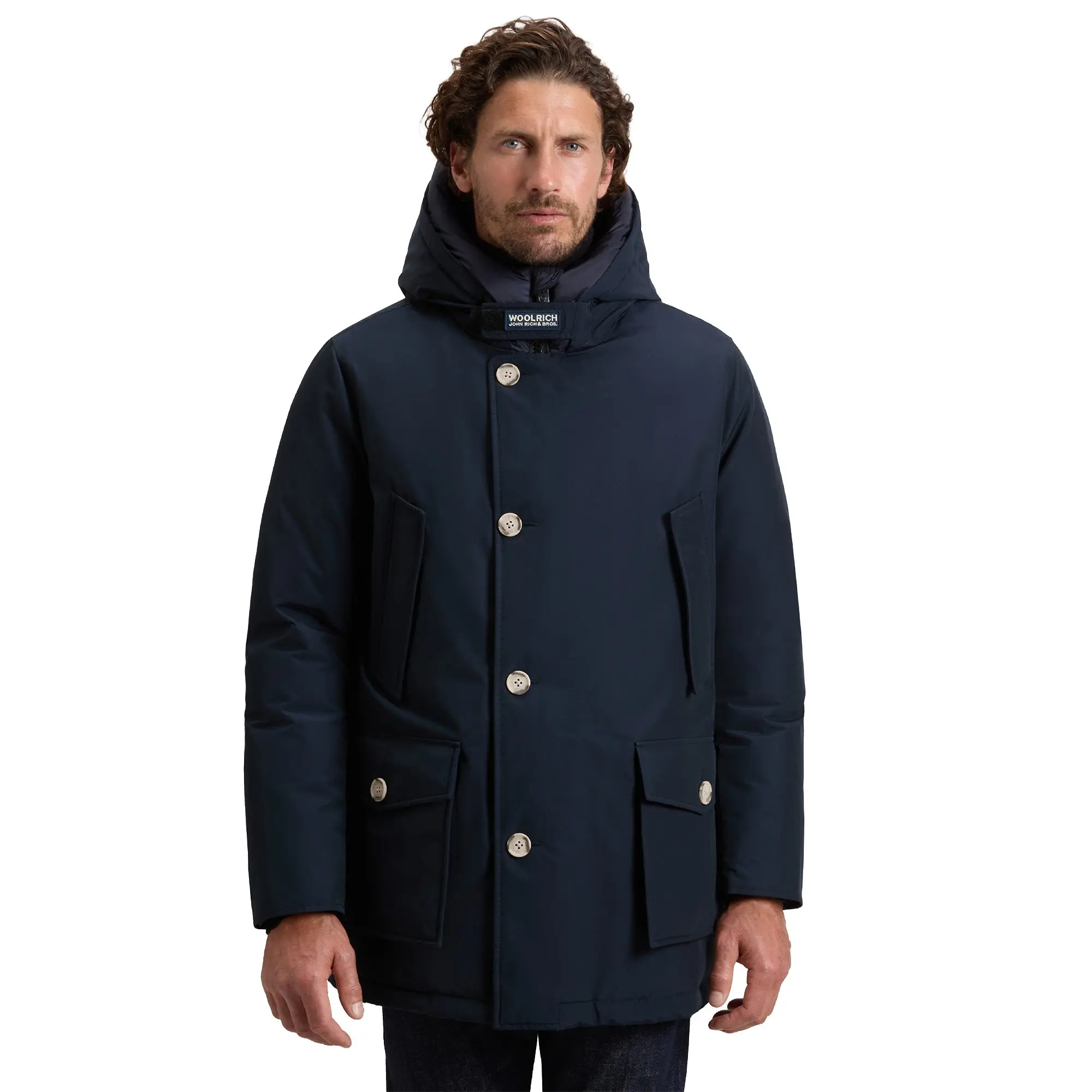 Product image 1 of 4 of Woolrich Men's Ramar Cloth Arctic Parka - Melton Blue