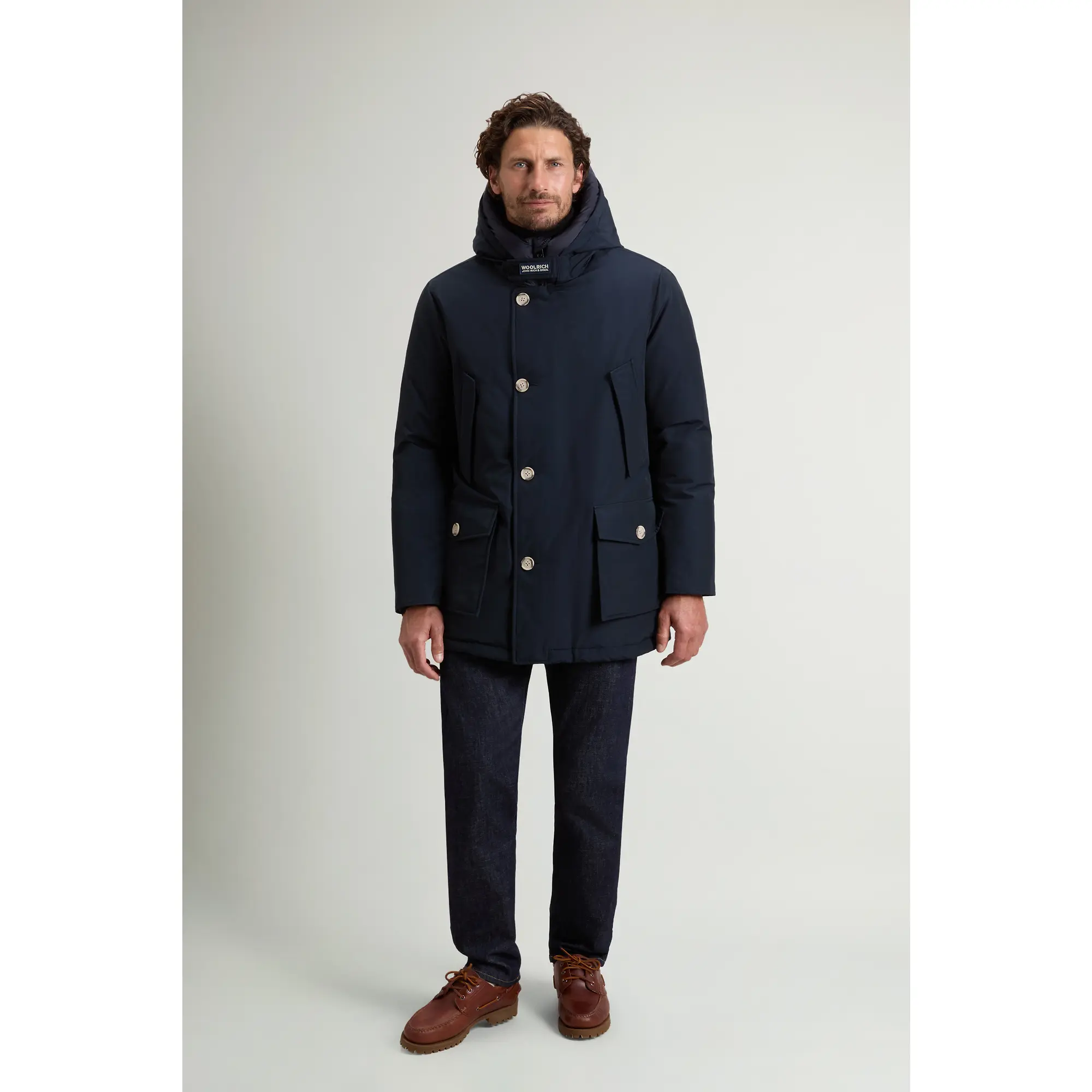 Product image 2 of 4 of Woolrich Men's Ramar Cloth Arctic Parka - Melton Blue