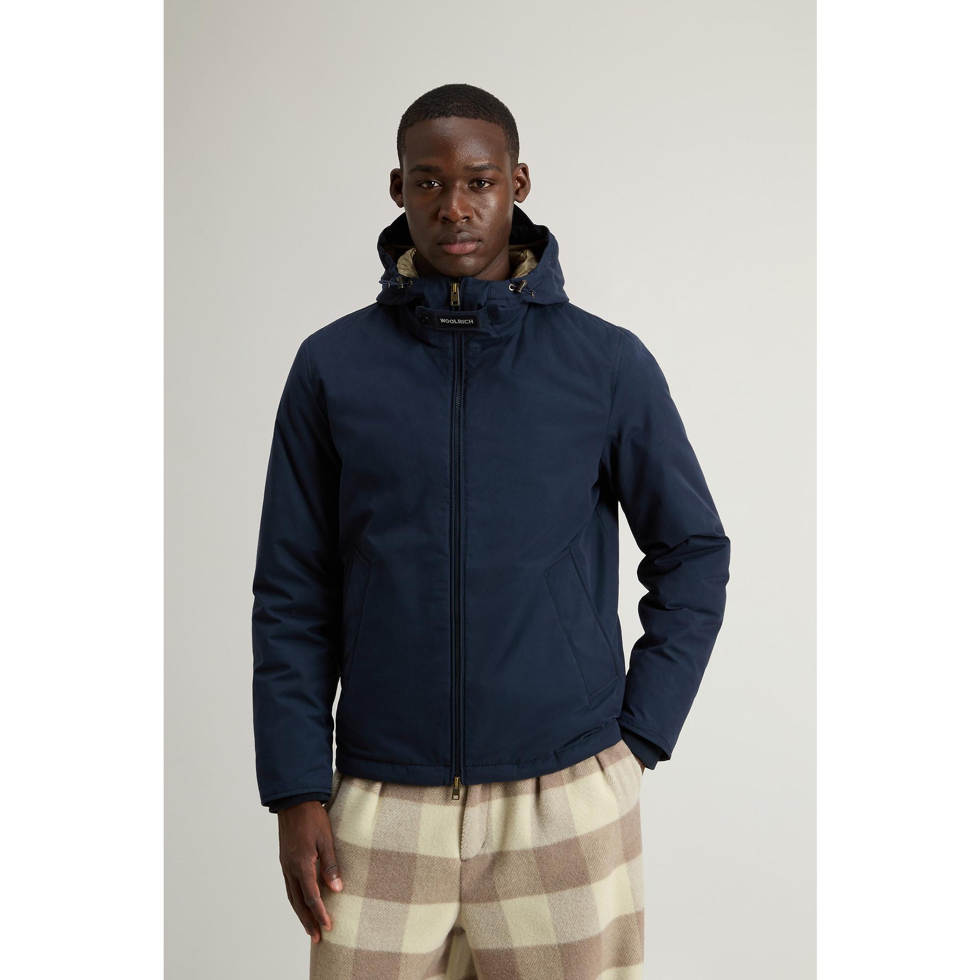 Woolrich Men's Mountain Cloth Pacific Jacket - Melton Blue
