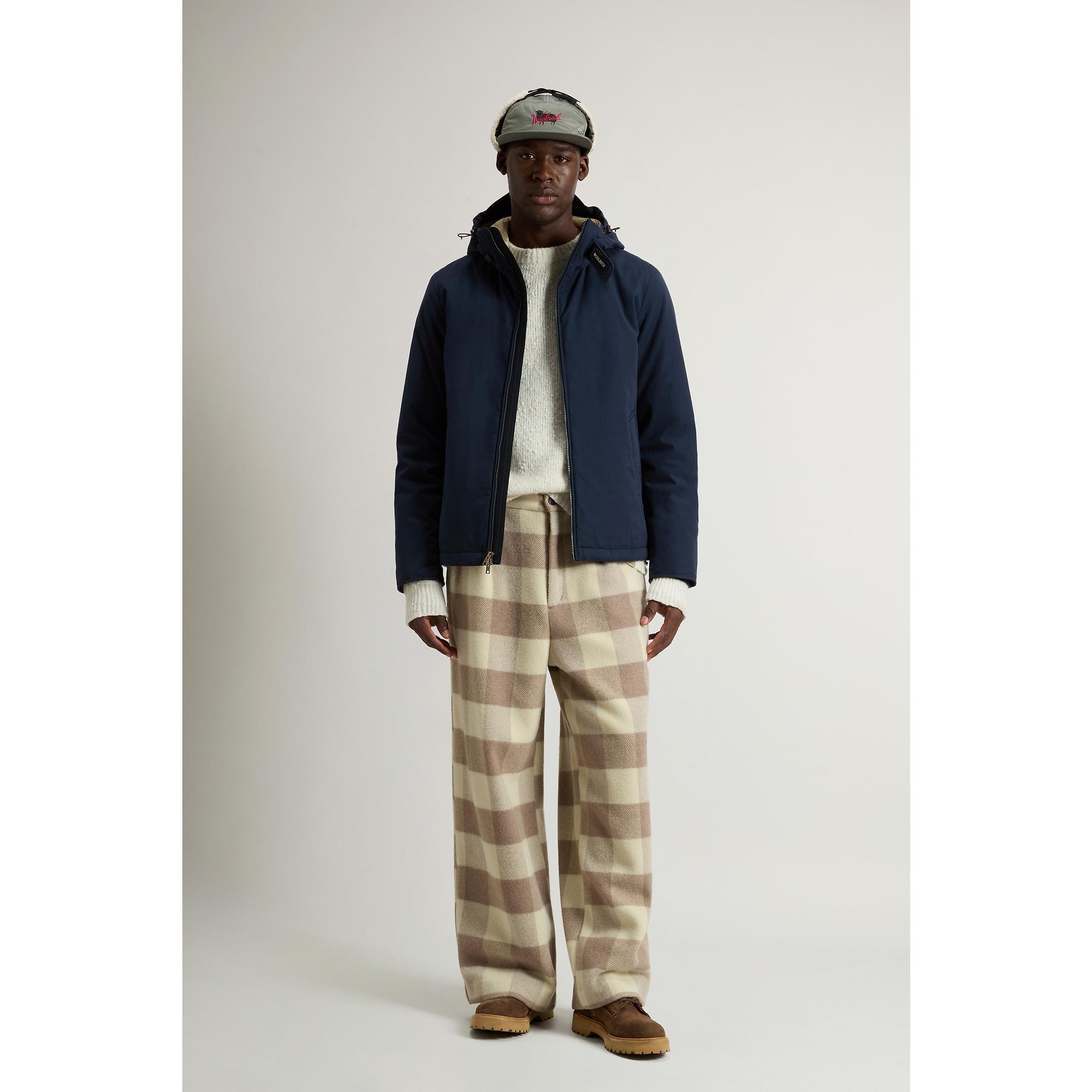 Woolrich Men's Mountain Cloth Pacific Jacket - Melton Blue