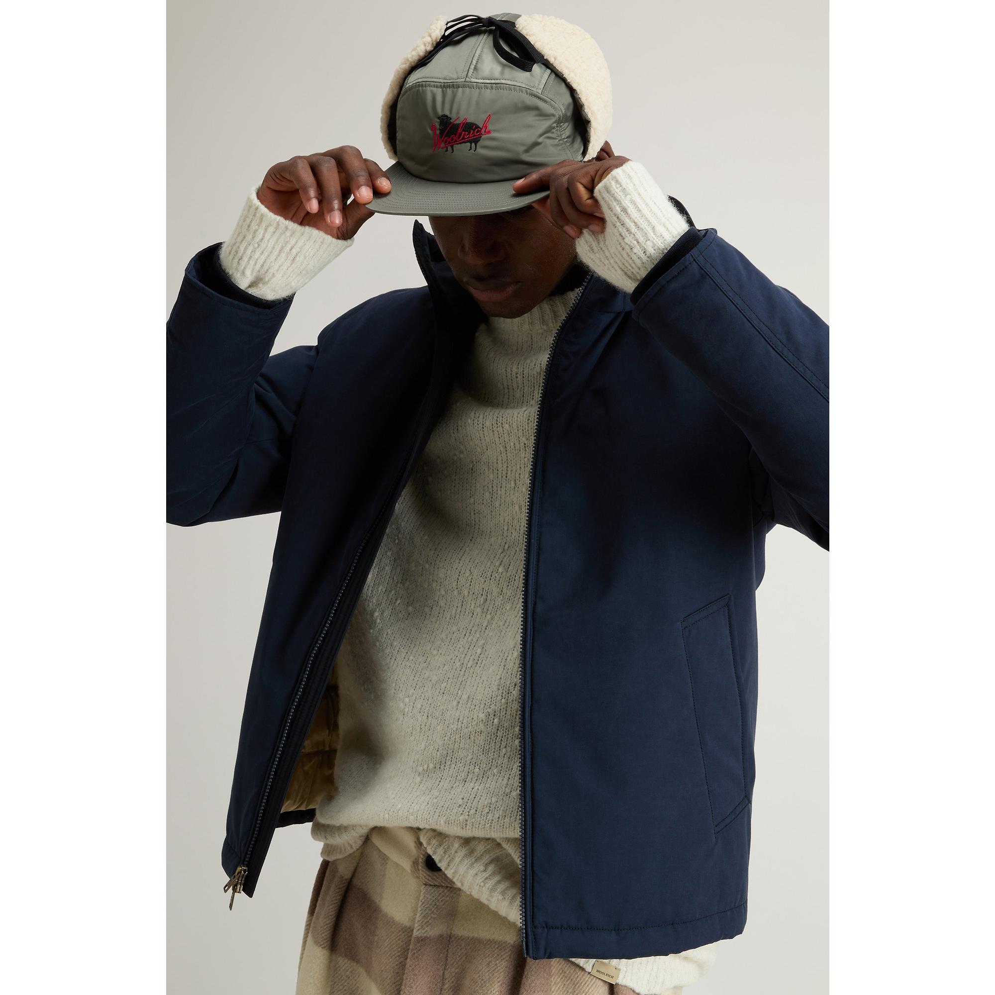 Woolrich Men's Mountain Cloth Pacific Jacket - Melton Blue