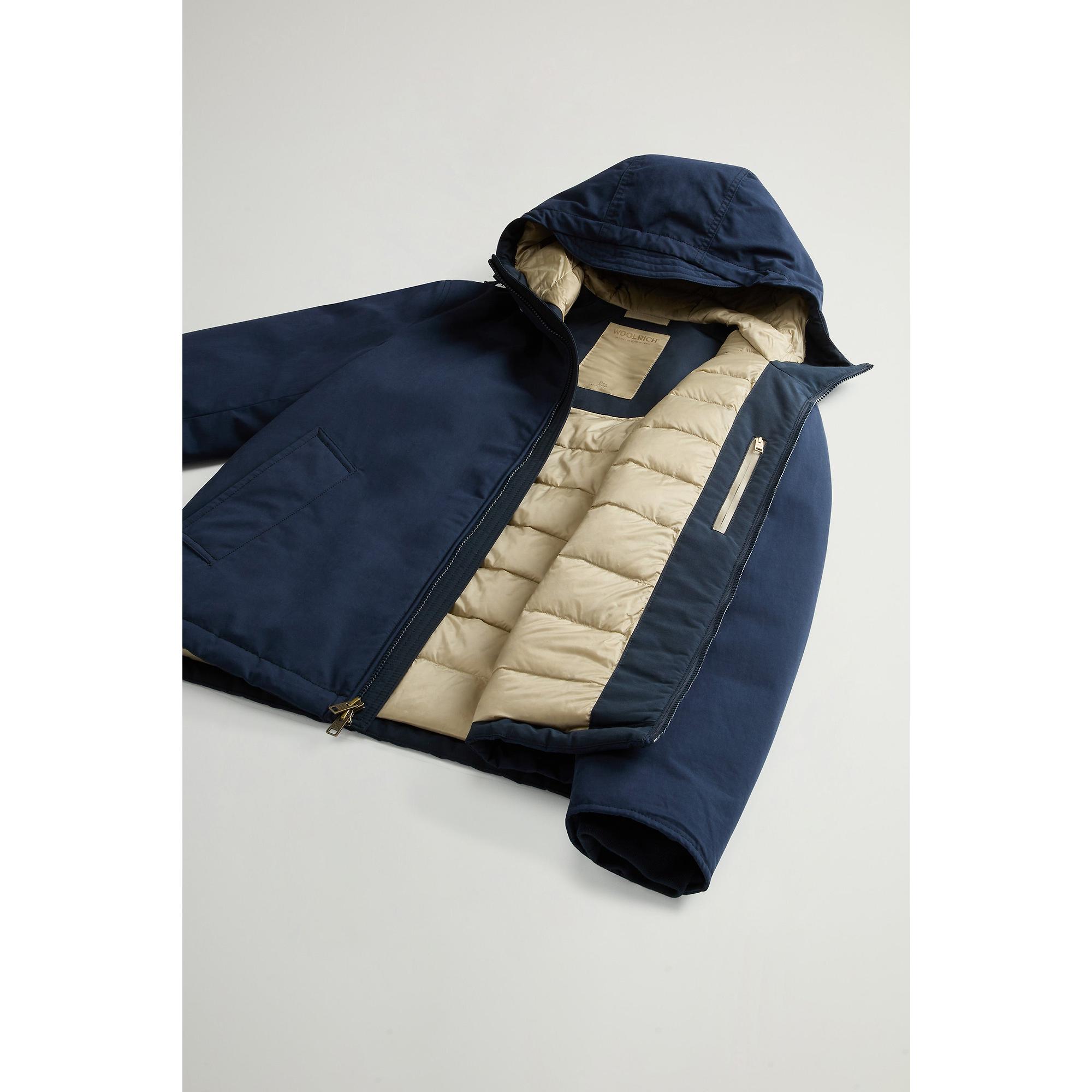 Woolrich Men's Mountain Cloth Pacific Jacket - Melton Blue