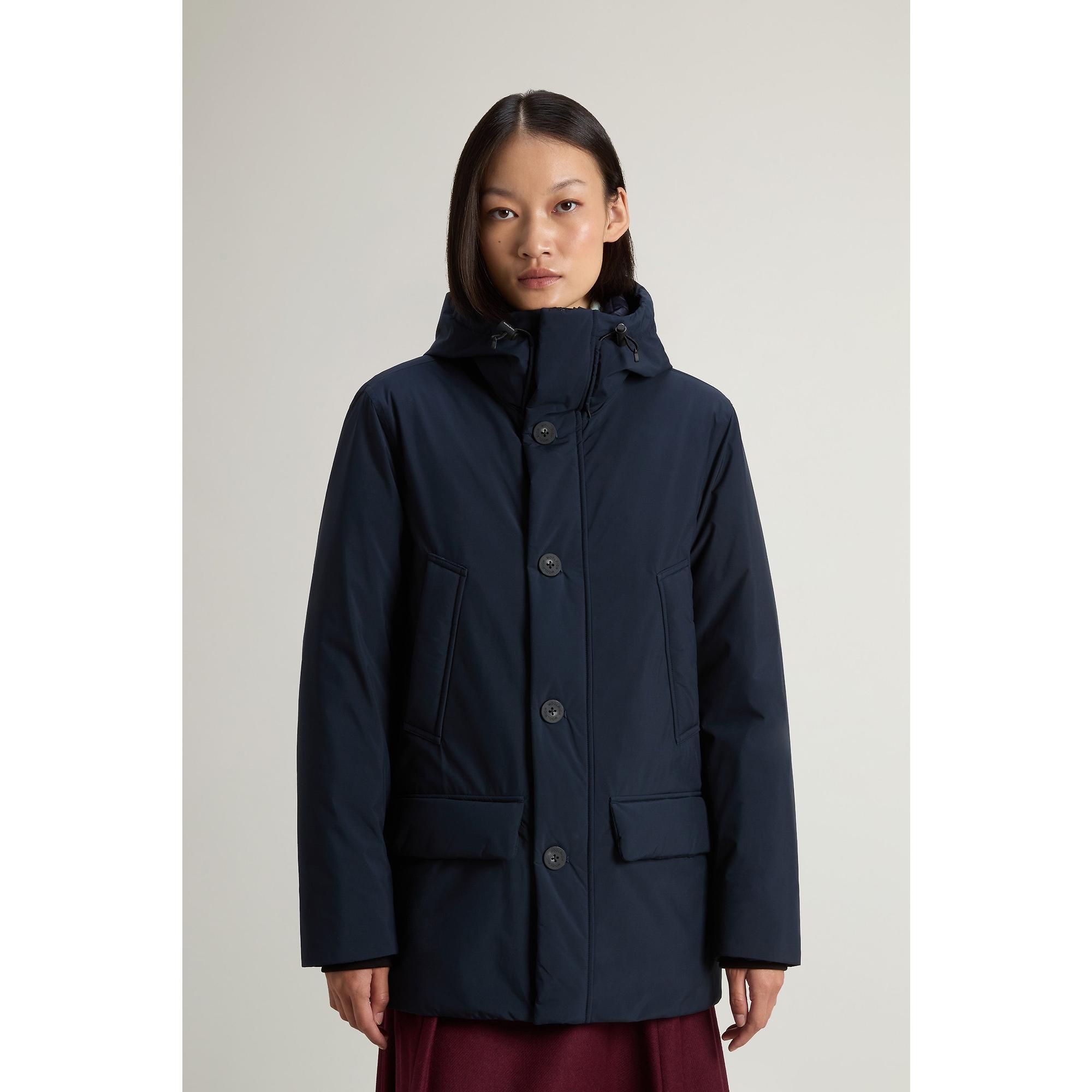 Woolrich Men's Cloud Arctic Parka - Melton Blue | British Attire