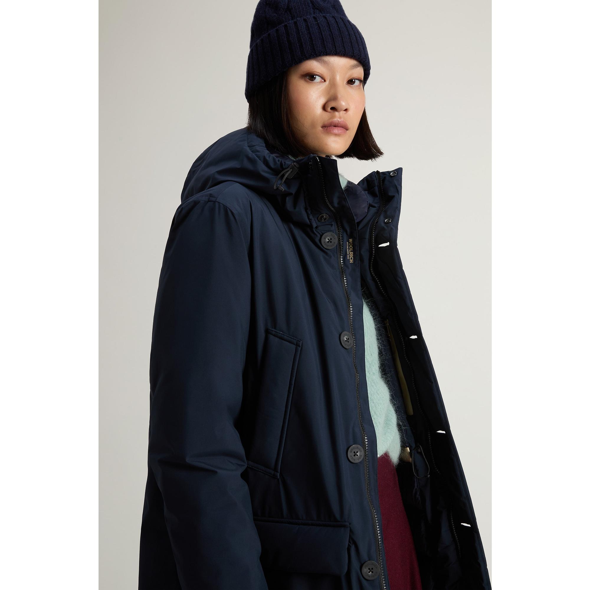 Woolrich Men's Cloud Arctic Parka - Melton Blue | British Attire