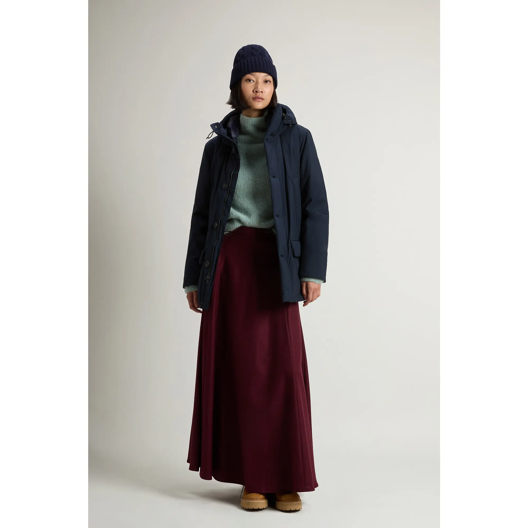 Product image 7 of 10 of Woolrich Men's Cloud Arctic Parka - Melton Blue