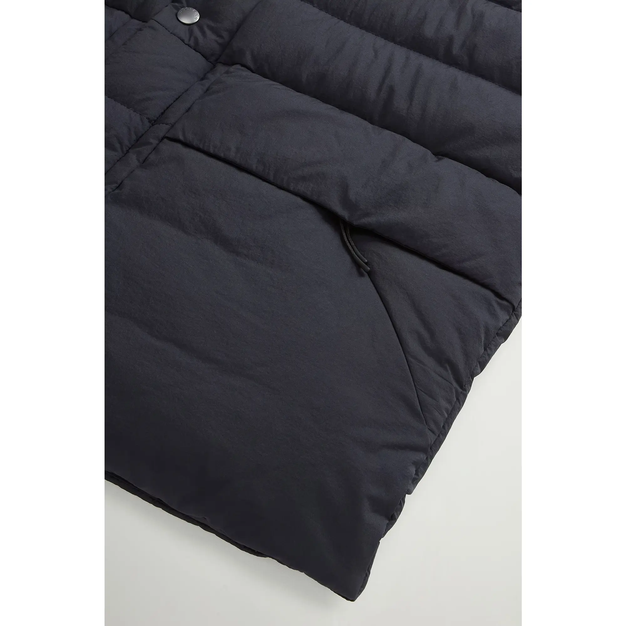 Product image 7 of 8 of Woolrich Men's Crinkle Nylon Bering Quilted Vest - Melton Blue