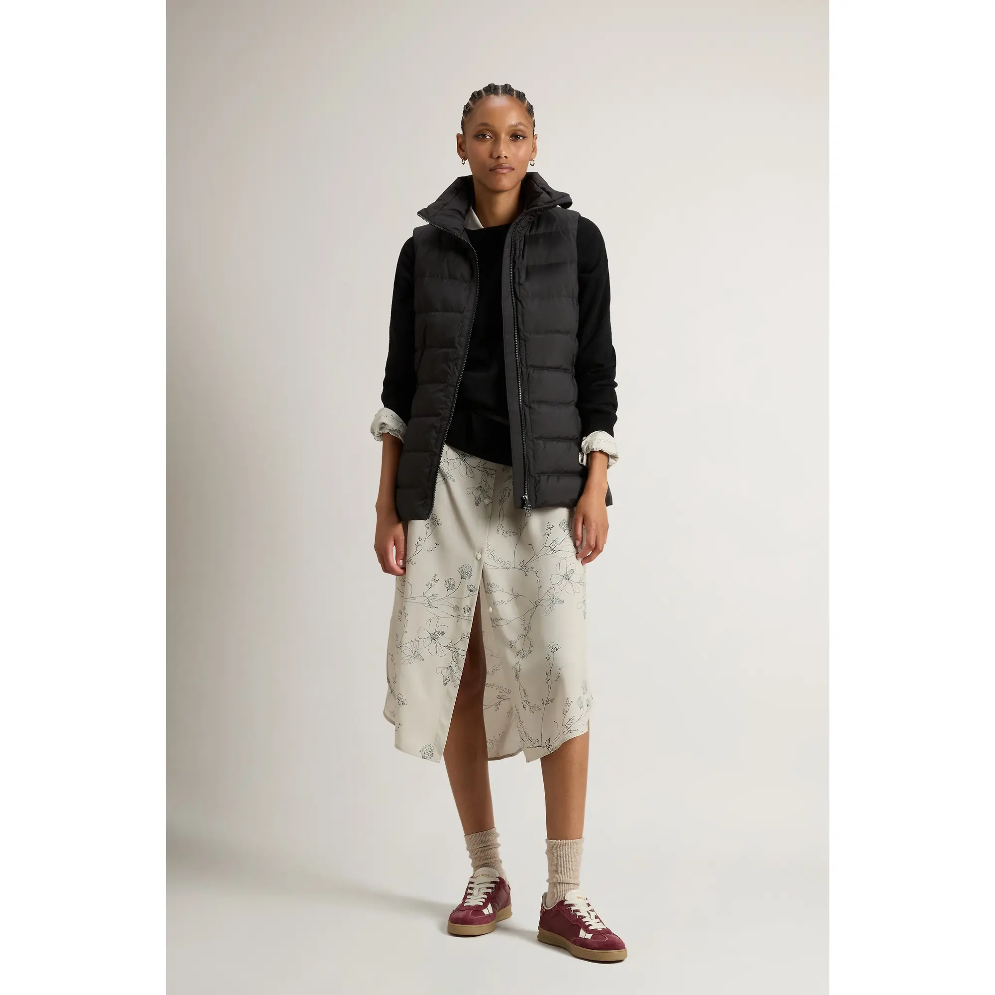 Product image 3 of 7 of Woolrich Women's Quilted Microfiber Shirley Vest - Black