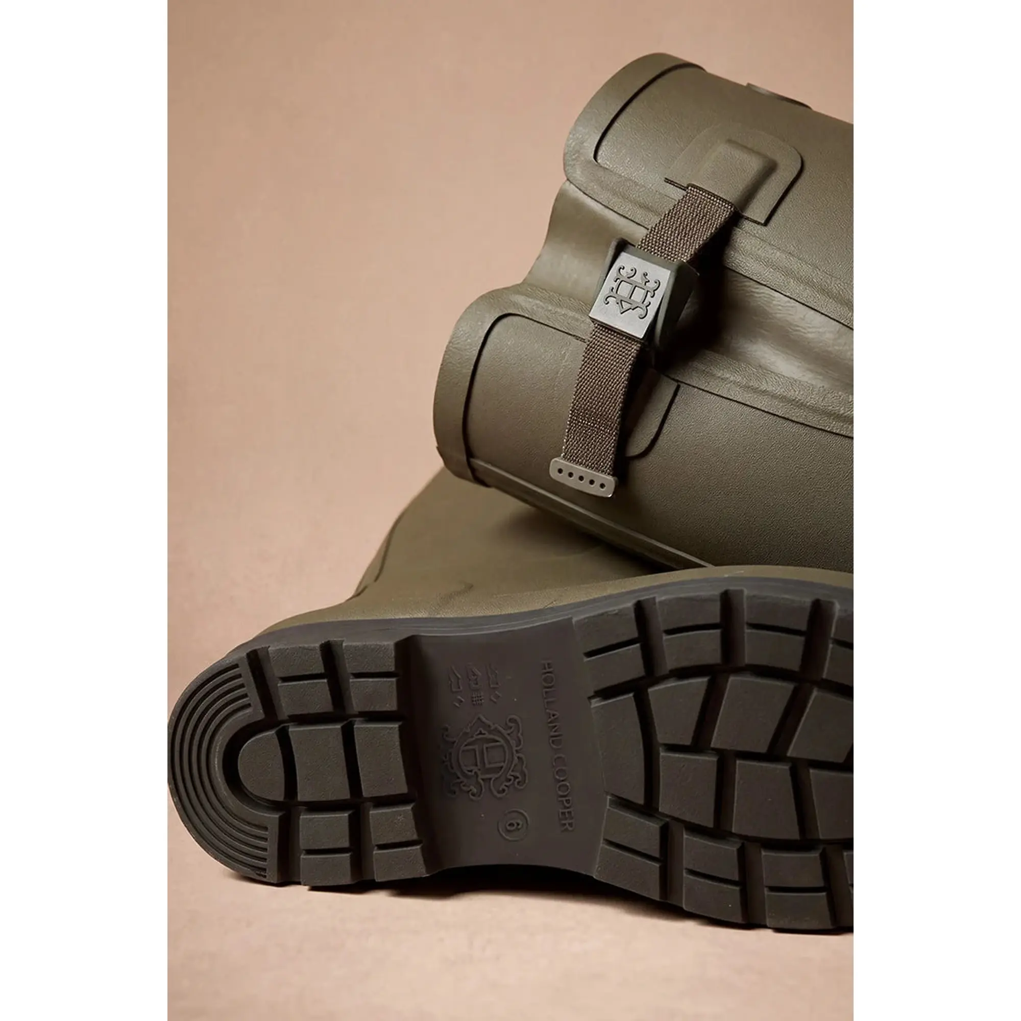 Product image 4 of 7 of Holland Cooper Women's Farnley Wellingtons - Hunter Green