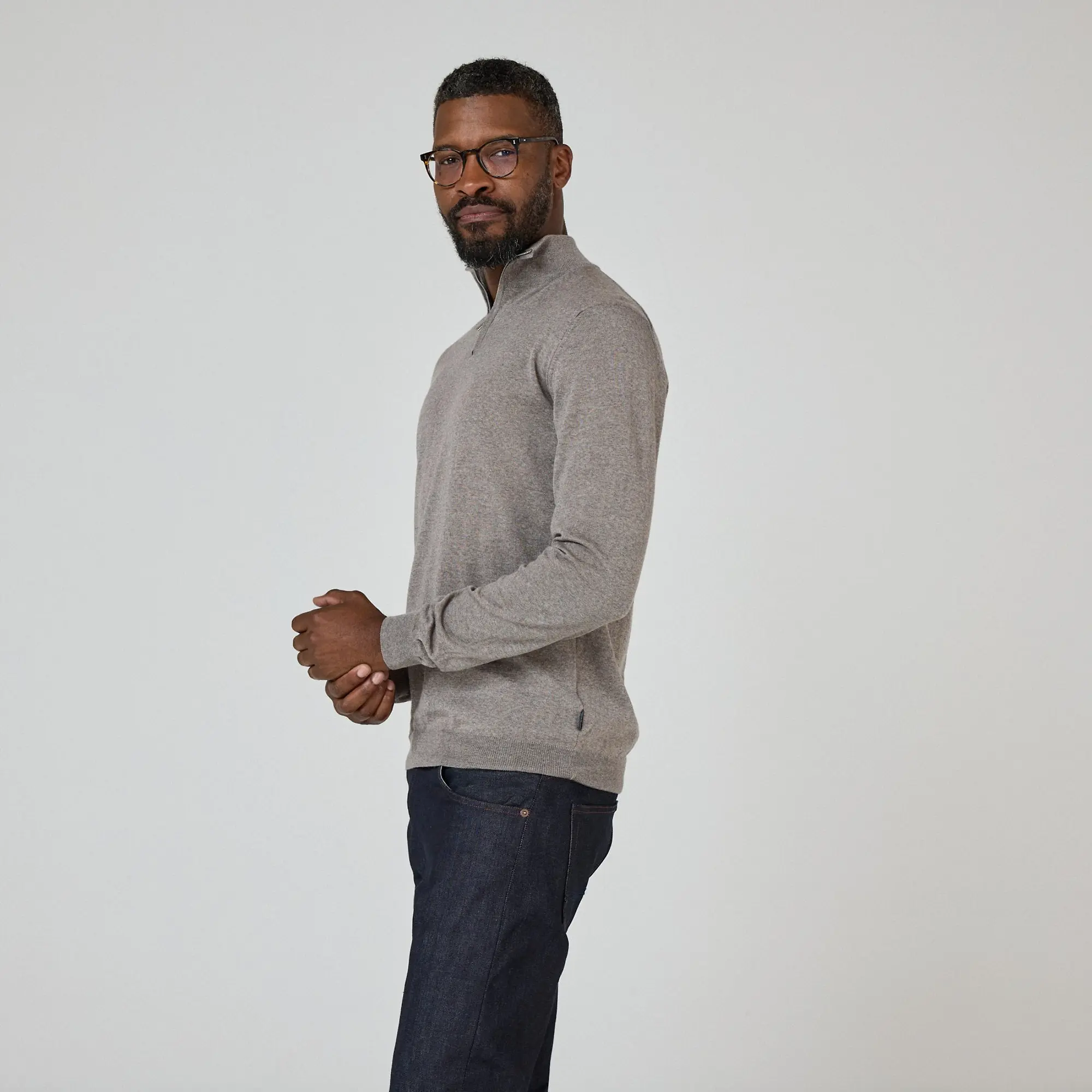 Product image 3 of 5 of Oliver Sweeney Men's Curragh Jumper - Mole