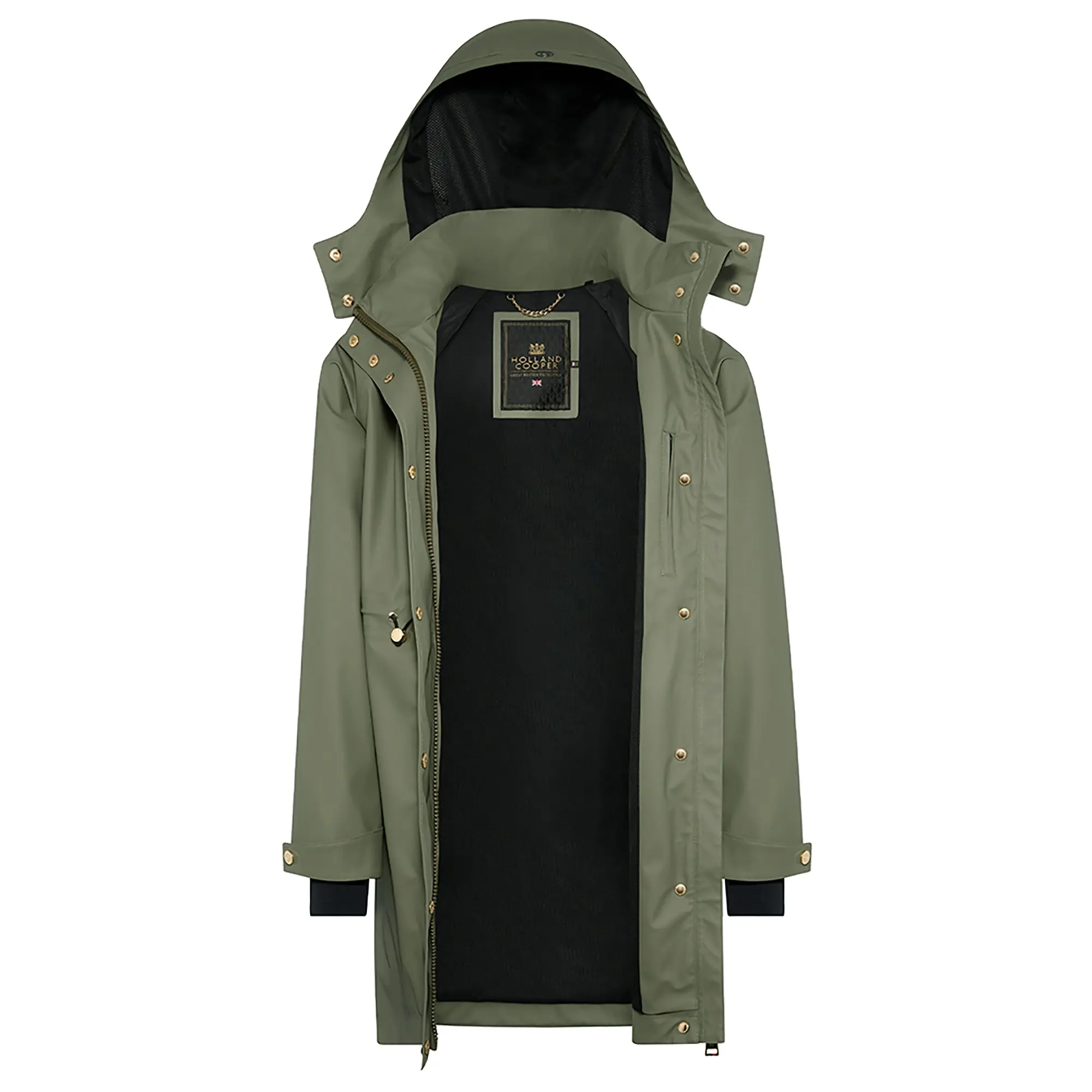 Product image 9 of 12 of Holland Cooper Women's Chartwell Rain Parka - Sage