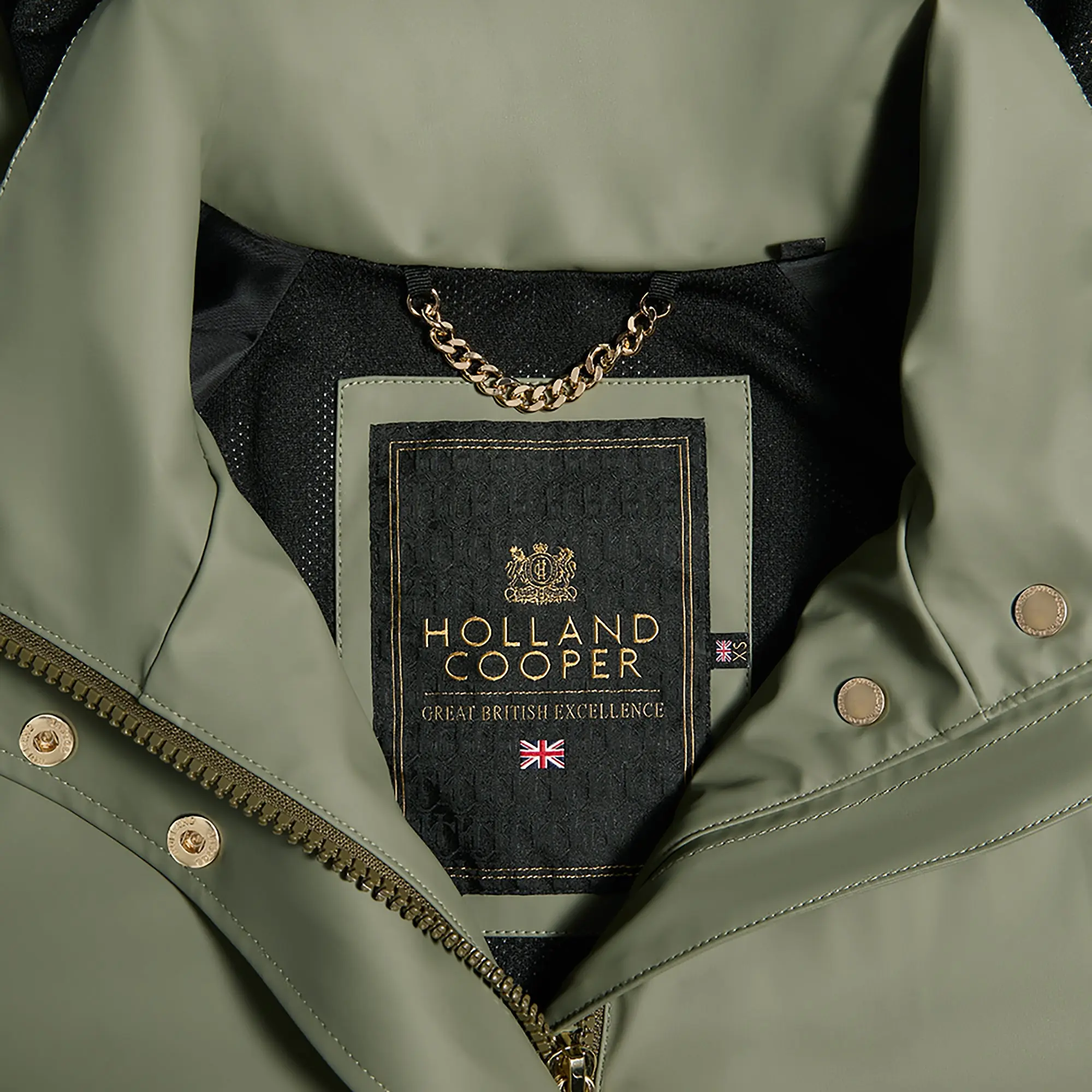 Product image 10 of 12 of Holland Cooper Women's Chartwell Rain Parka - Sage