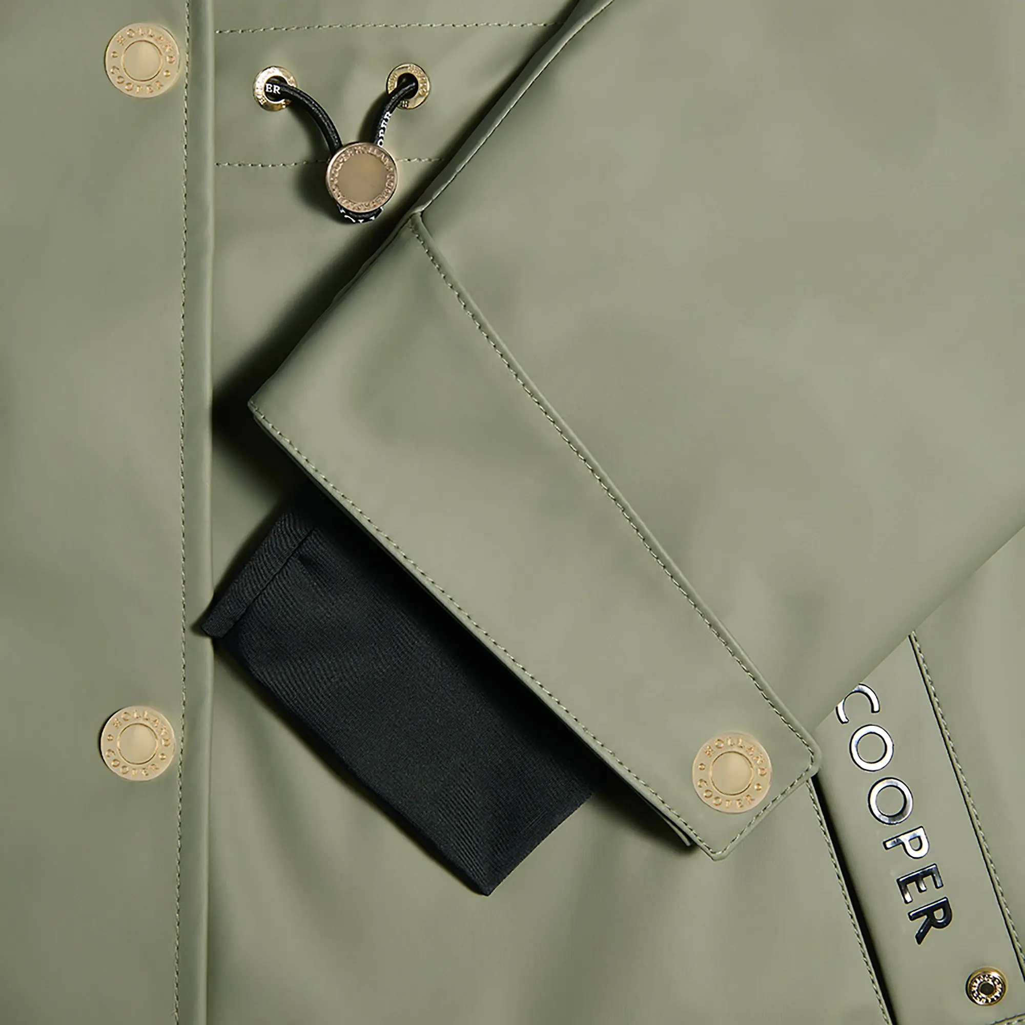 Product image 12 of 12 of Holland Cooper Women's Chartwell Rain Parka - Sage