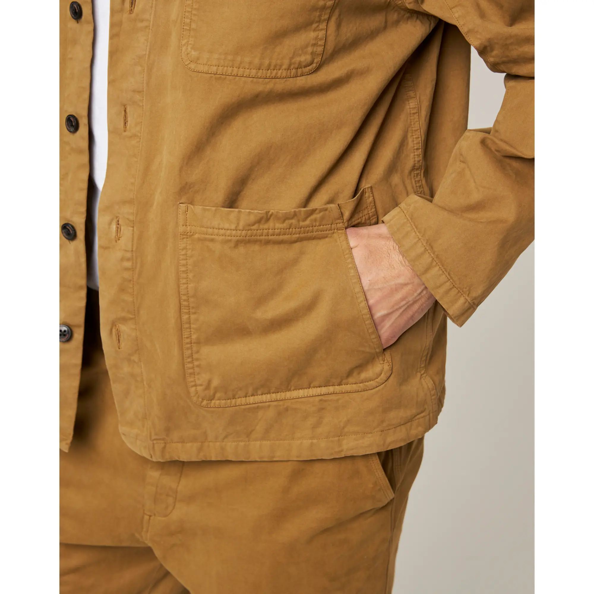 Product image 7 of 8 of Peregrine Men's Ashton Chore Jacket - Stone