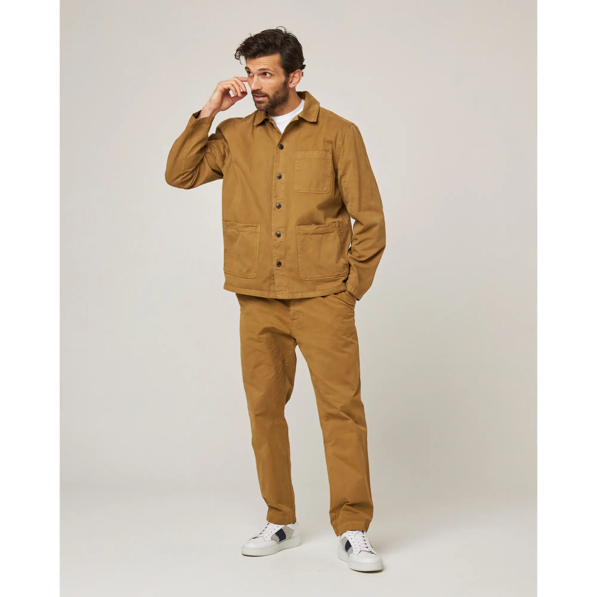 Product image 3 of 8 of Peregrine Men's Ashton Chore Jacket - Stone