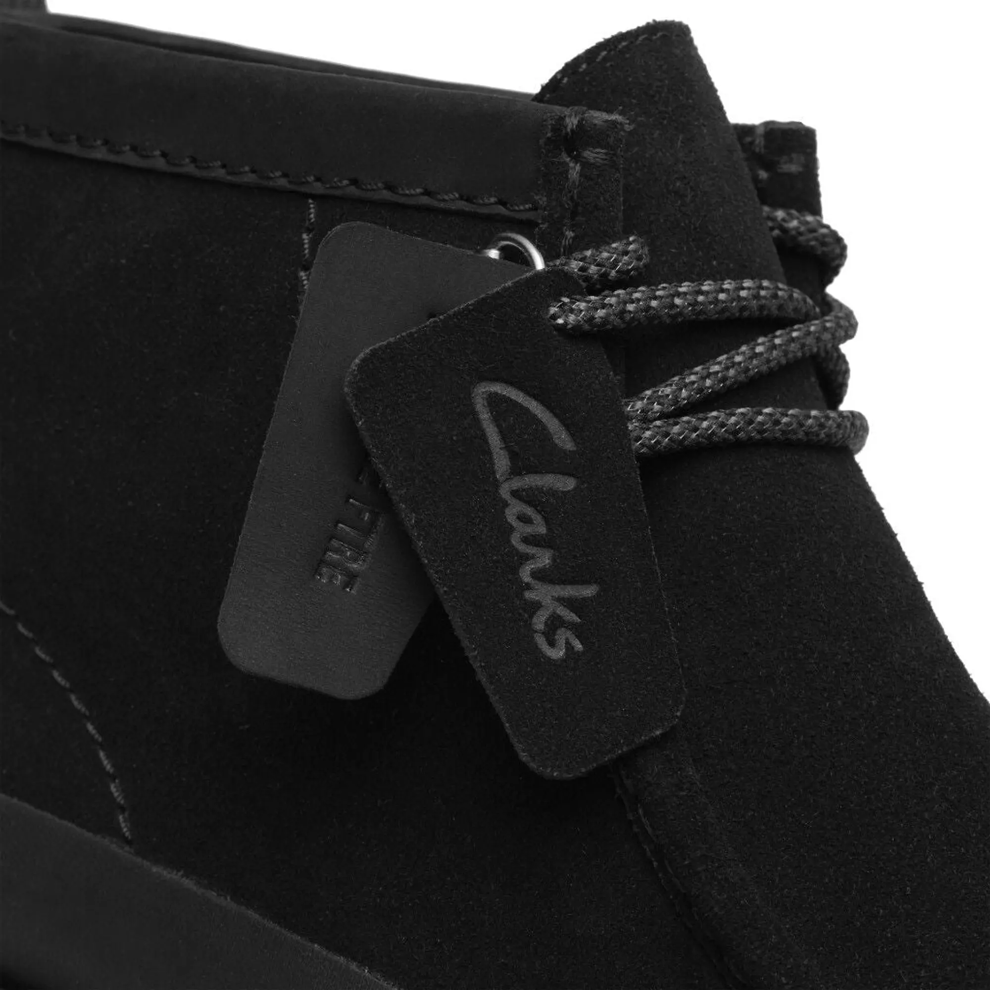 Product image 4 of 8 of Clarks Wallabee FTR2 Hi Shoe - Black Suede