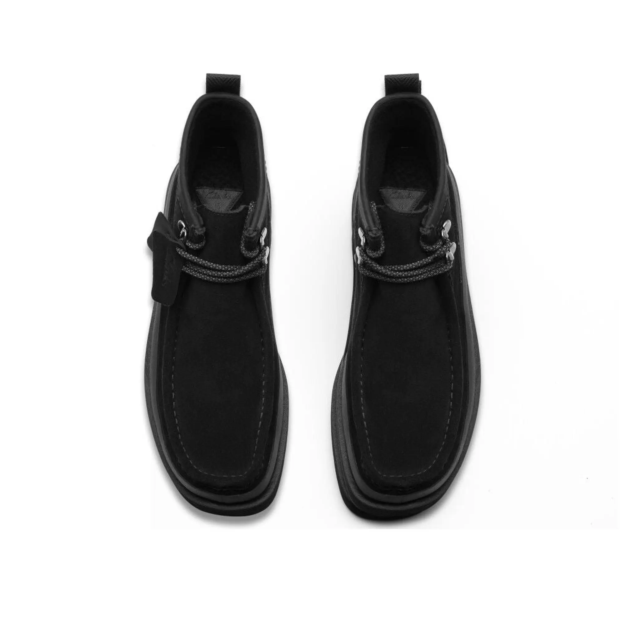 Product image 6 of 8 of Clarks Wallabee FTR2 Hi Shoe - Black Suede