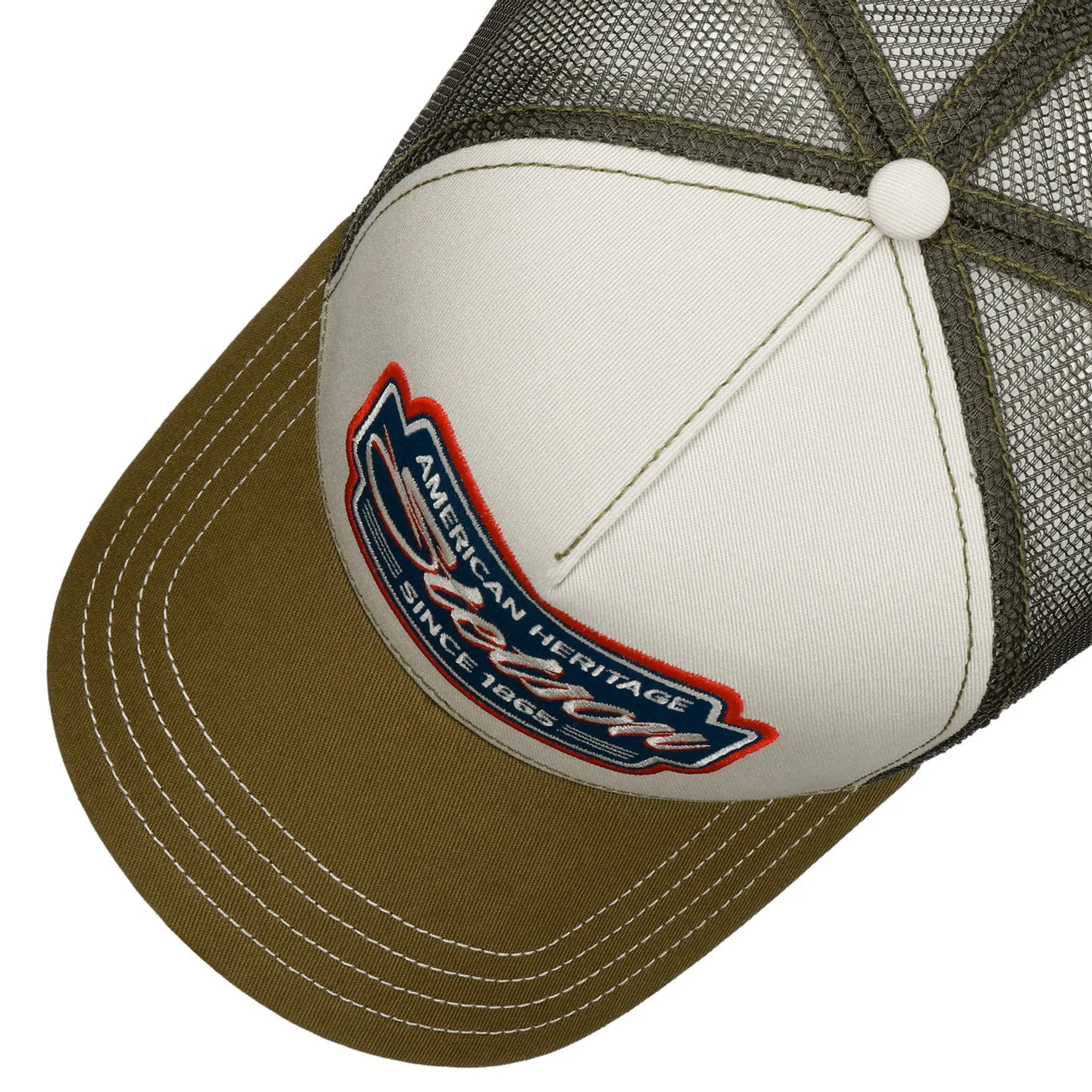 Product image 2 of 6 of Stetson Classic Race Trucker Cap - Olive