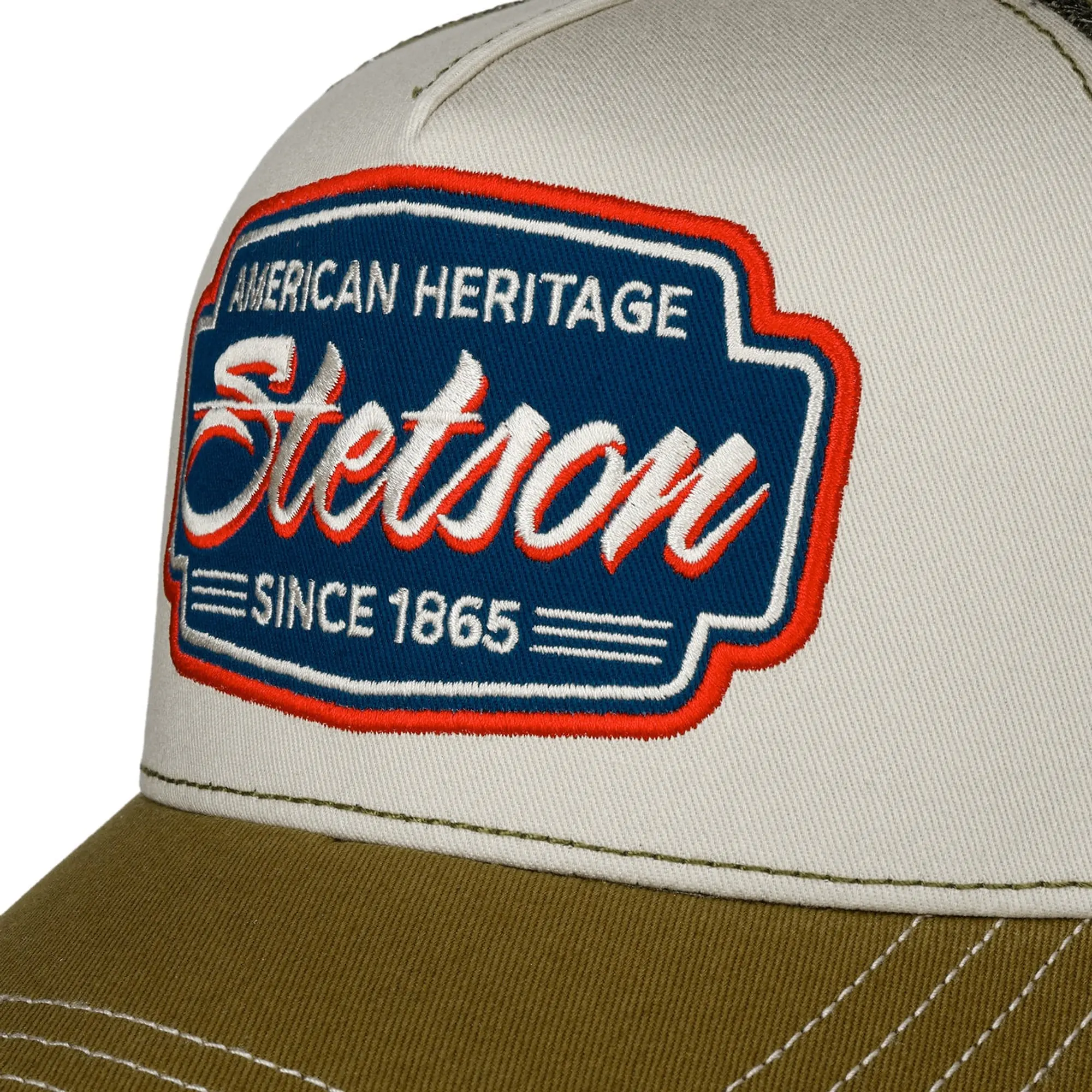 Product image 5 of 6 of Stetson Classic Race Trucker Cap - Olive