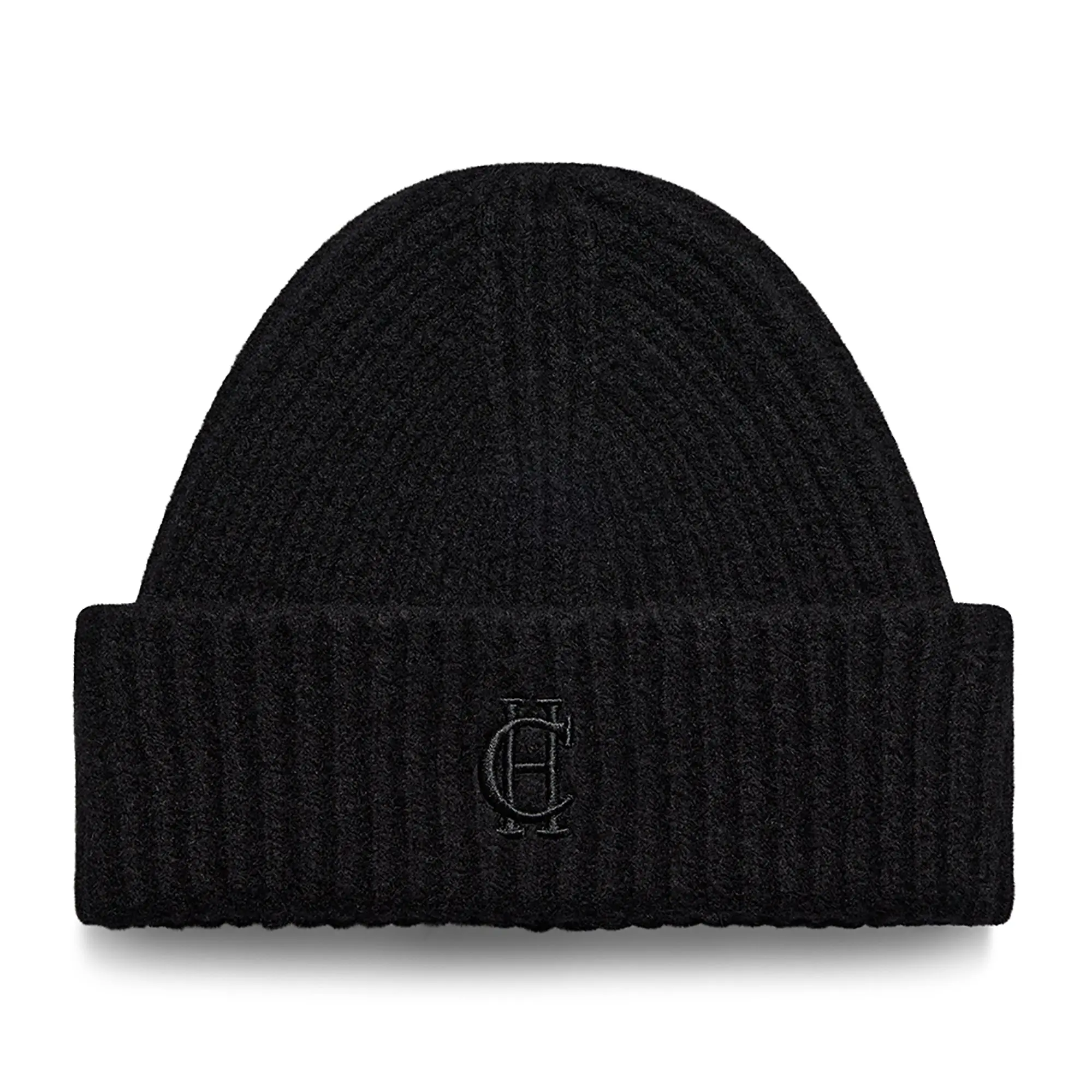Product image 1 of 4 of Holland Cooper Classic Embroidered Beanie - Black